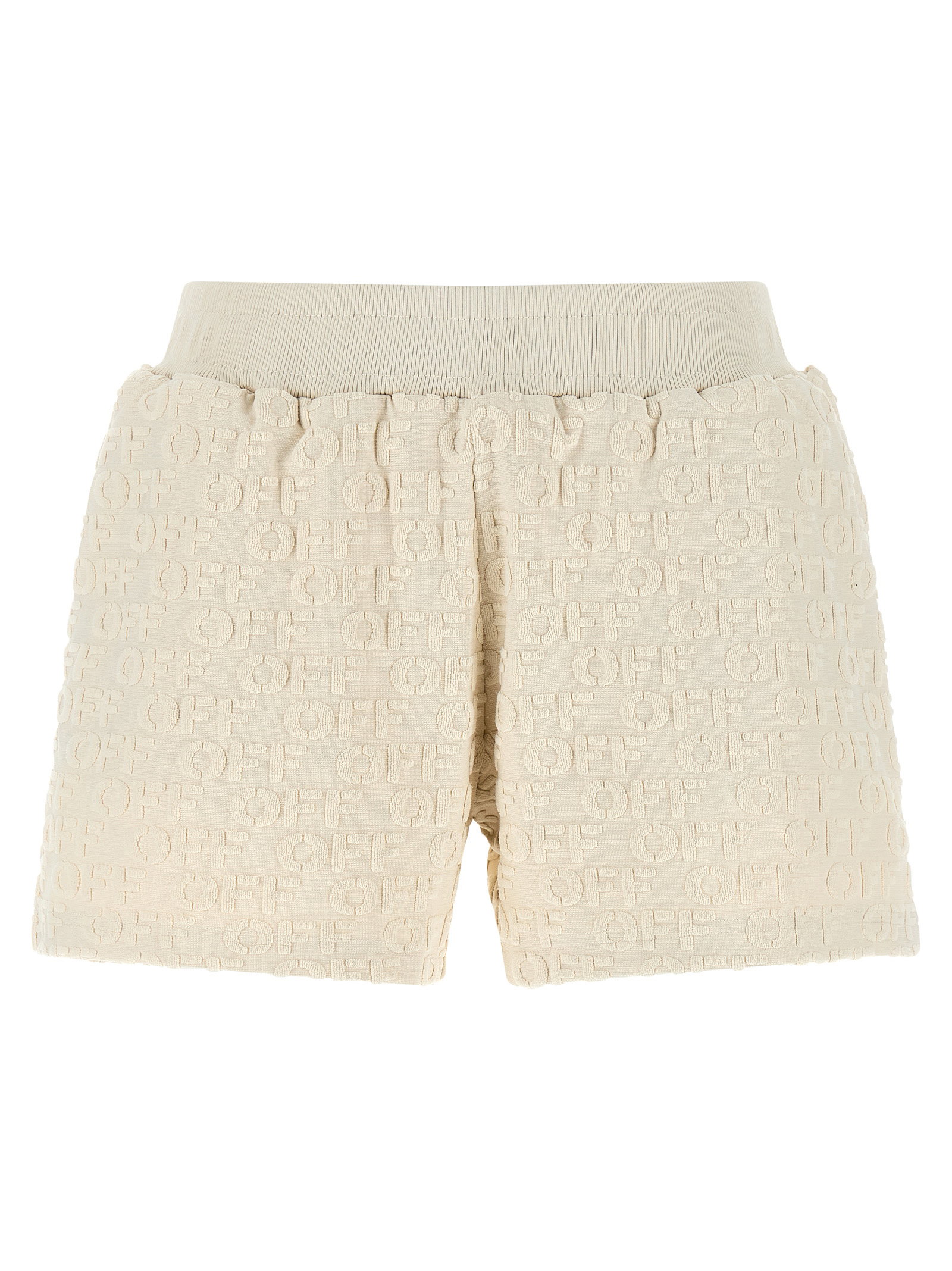 Off White Terry Shorts