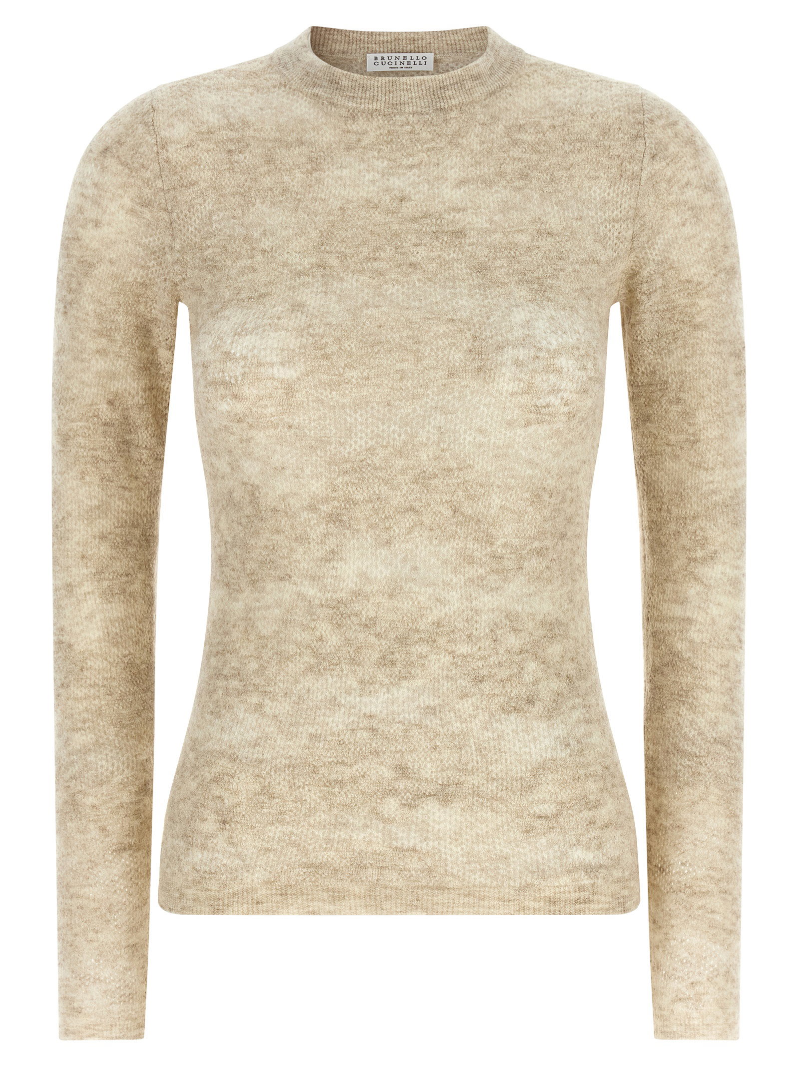 Brunello Cucinelli Flower Lace Sweater