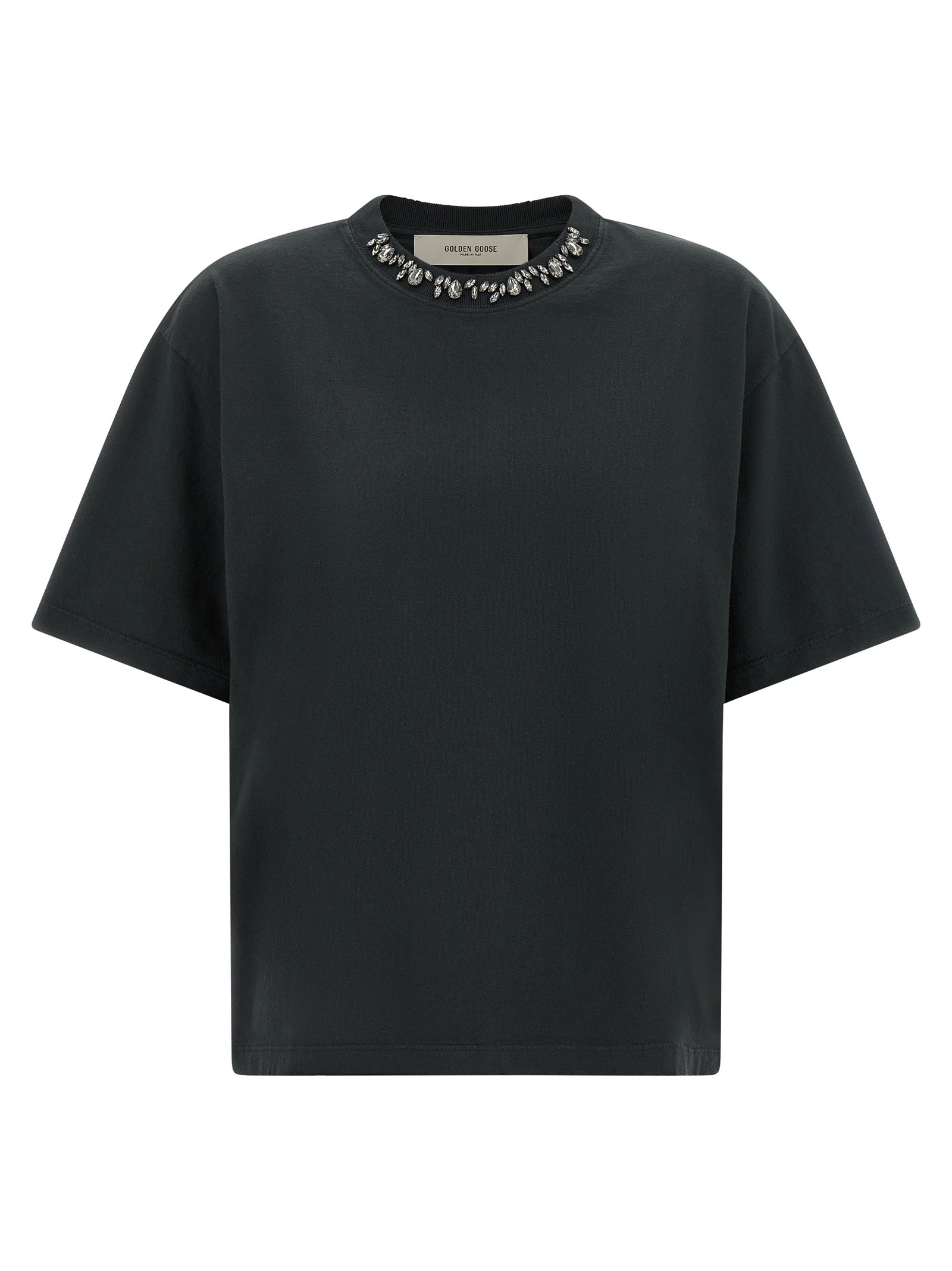 Golden Goose Crystal Crew Neck T-shirt