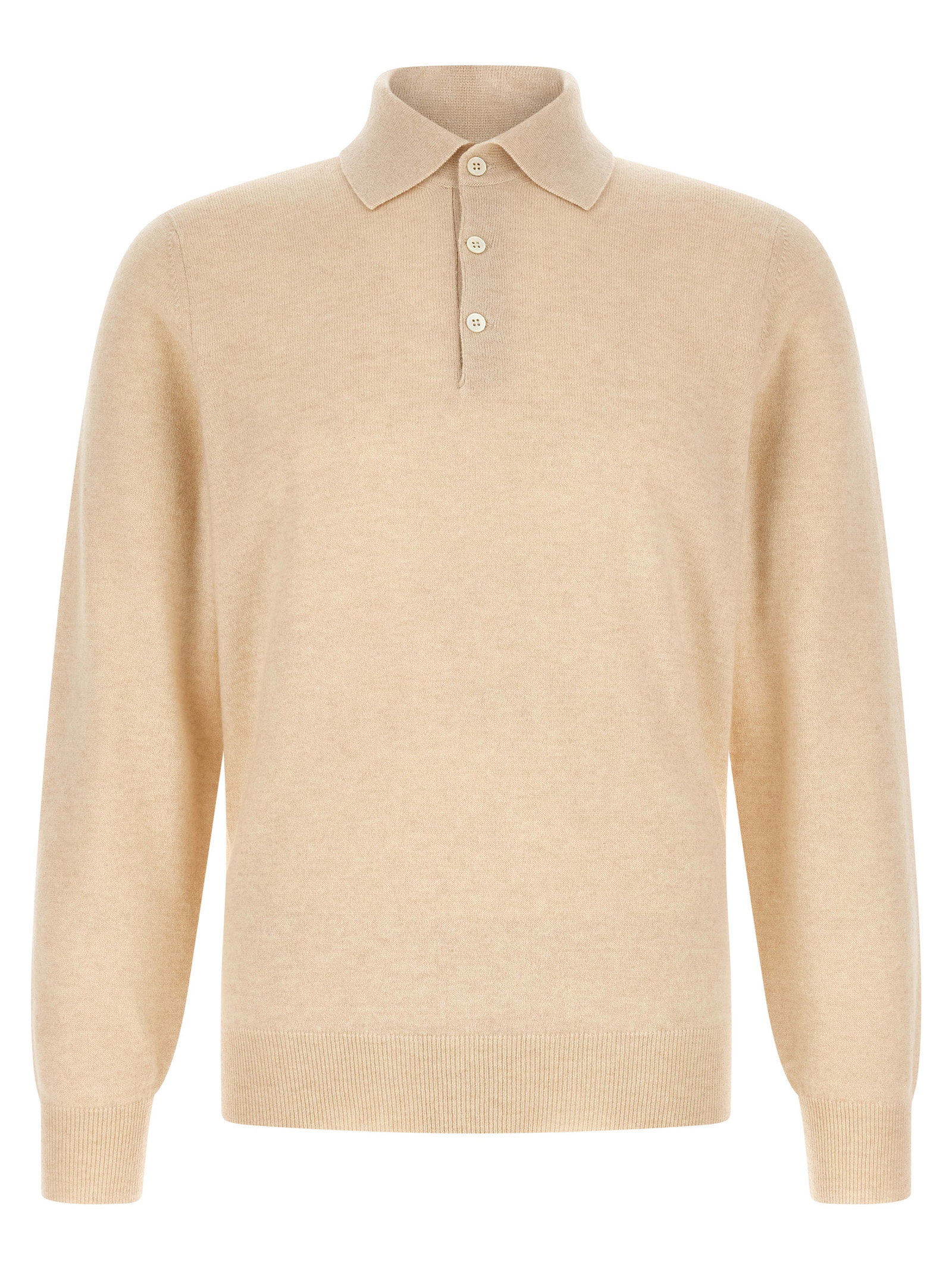 Brunello Cucinelli Cashmere Knit Polo Shirt