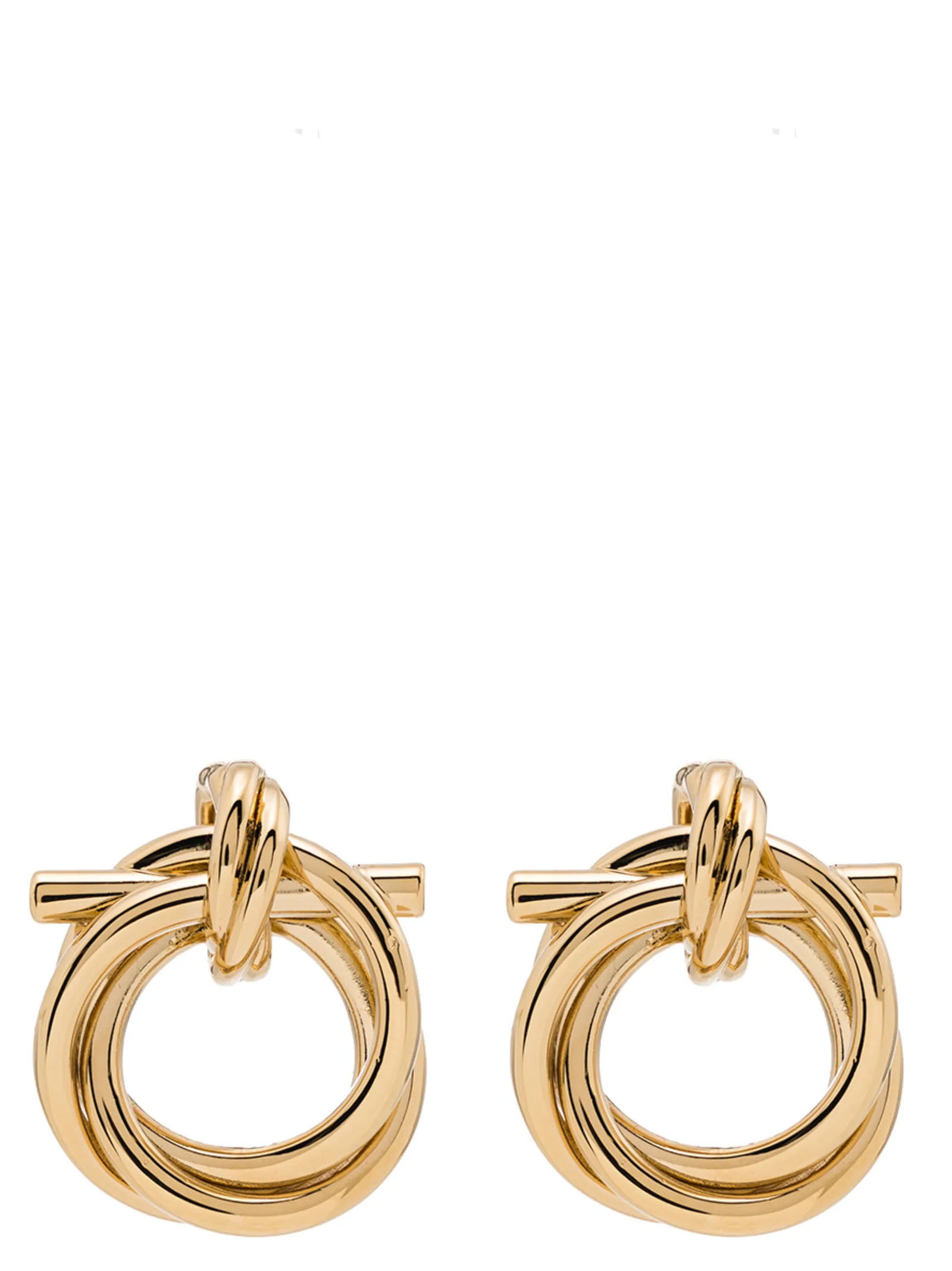 Ferragamo Gancini Torchon (s) Earrings