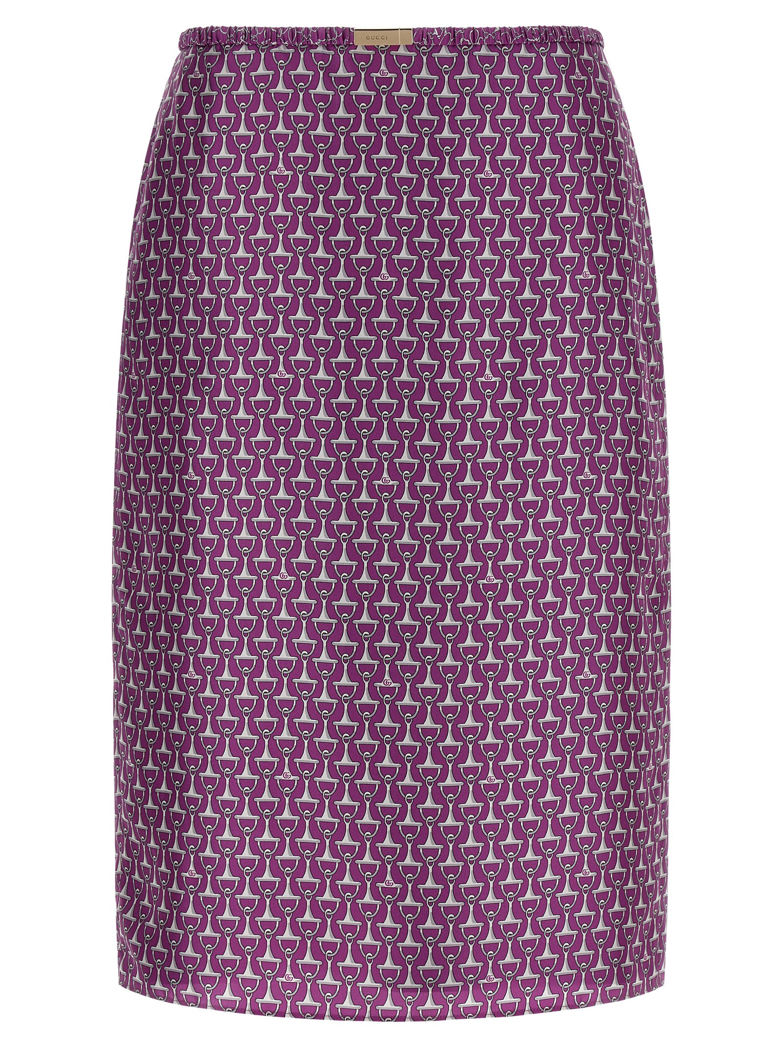 Gucci Morsetto Print Skirt