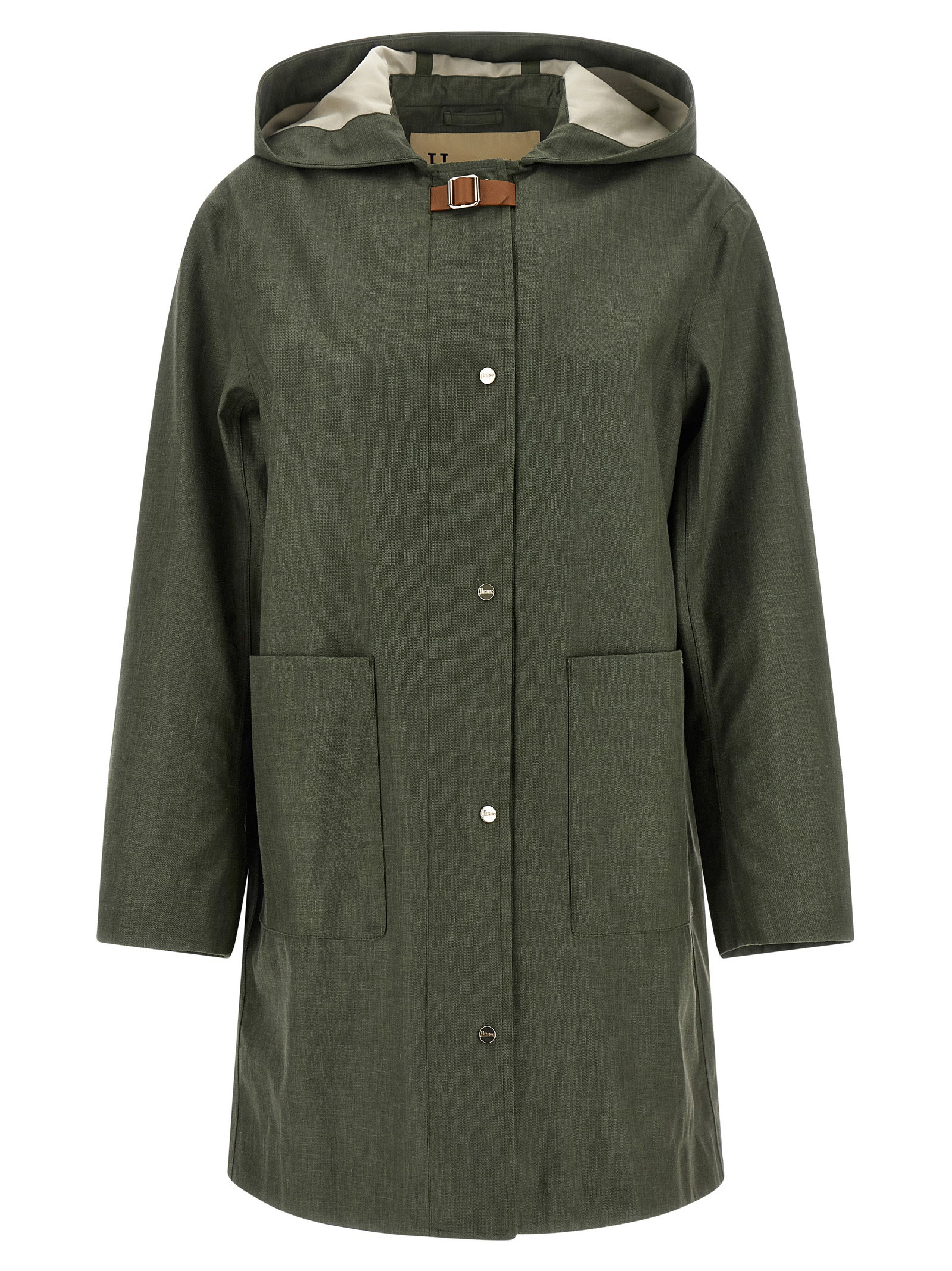 Herno Linen Raincoat