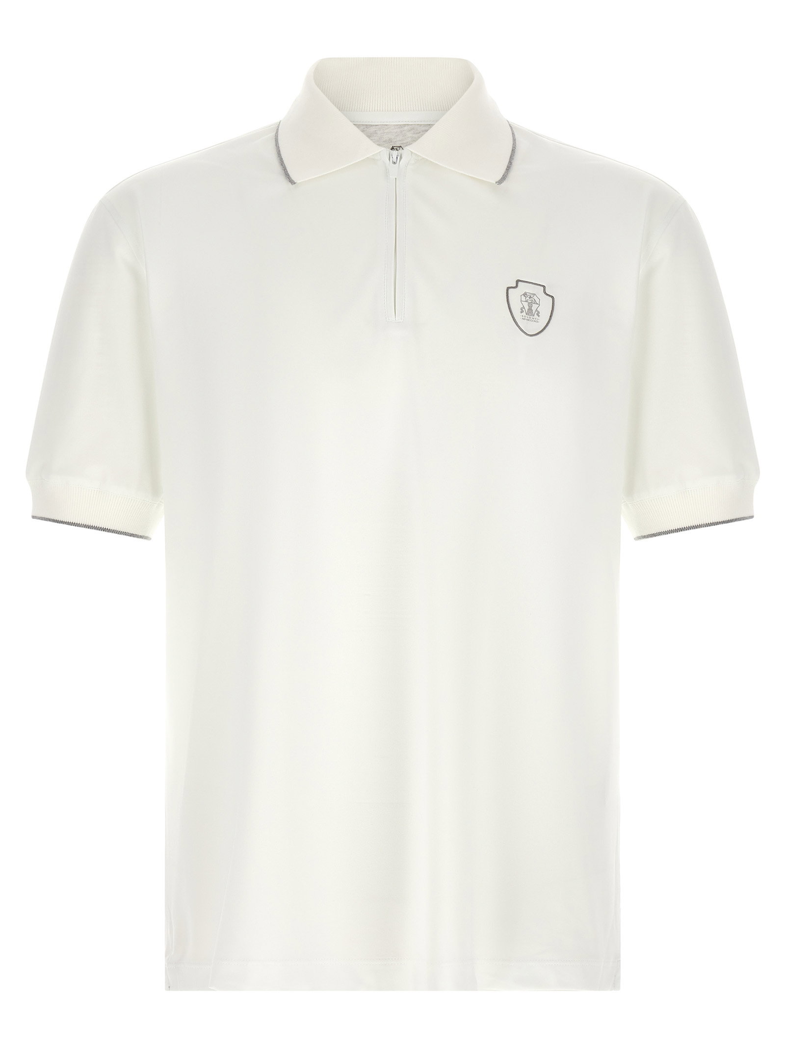 Brunello Cucinelli Techno Piquet Polo Shirt