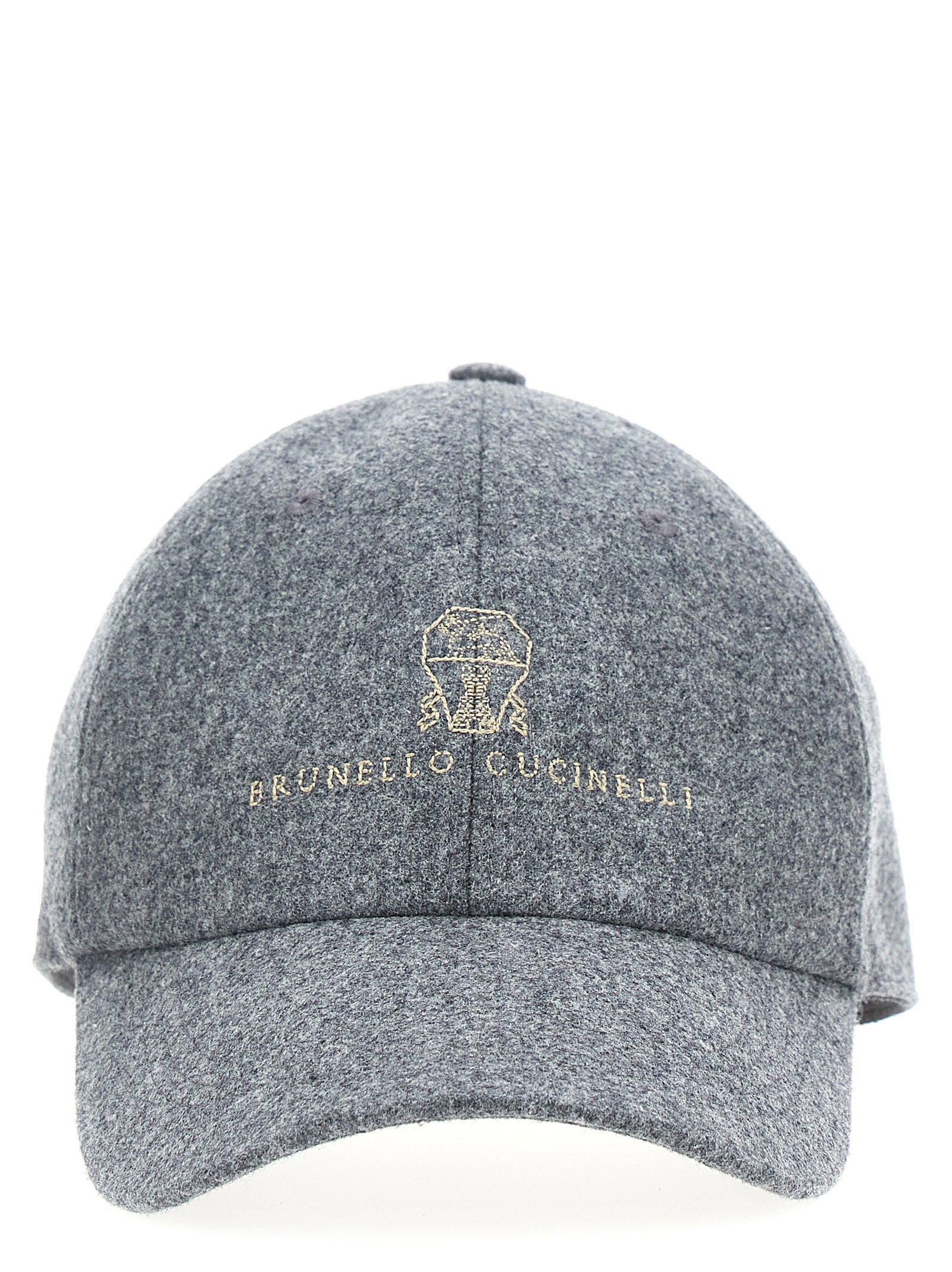 Brunello Cucinelli Logo Embroidery Cap