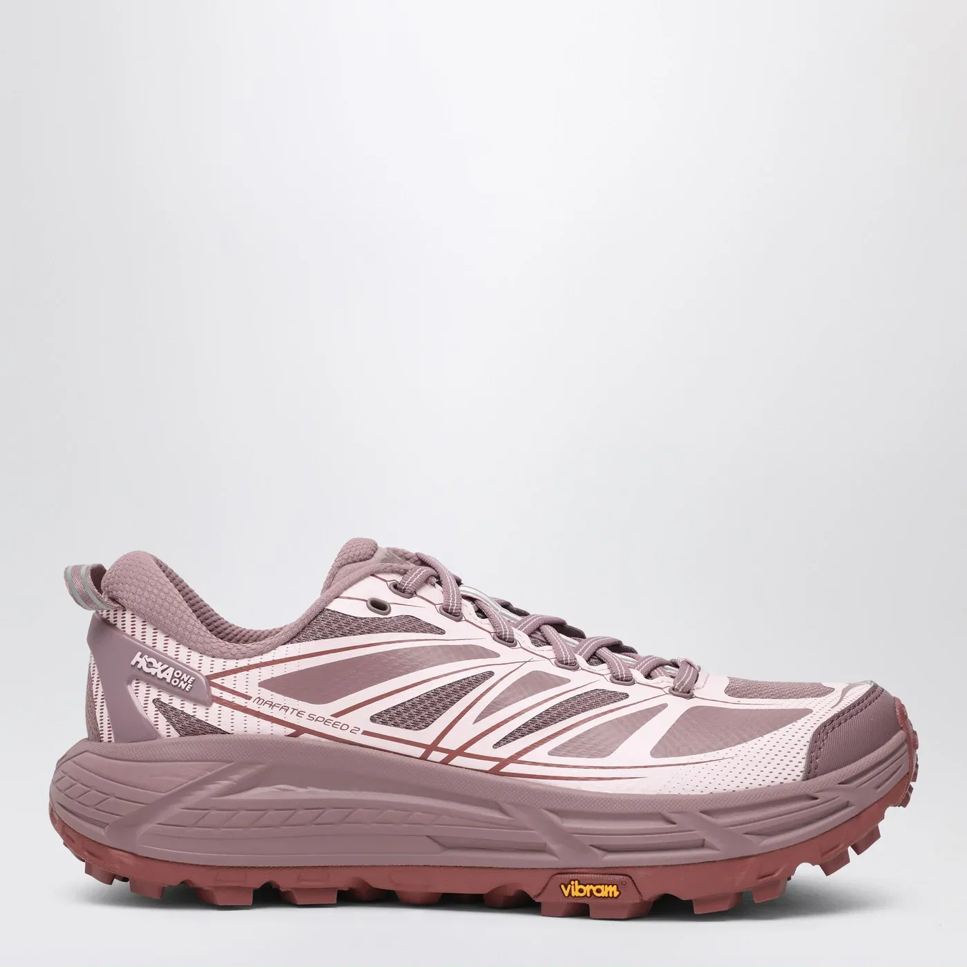 Hoka One One Mafate Speed 2 Classic Mauve/Carnation Sneakers