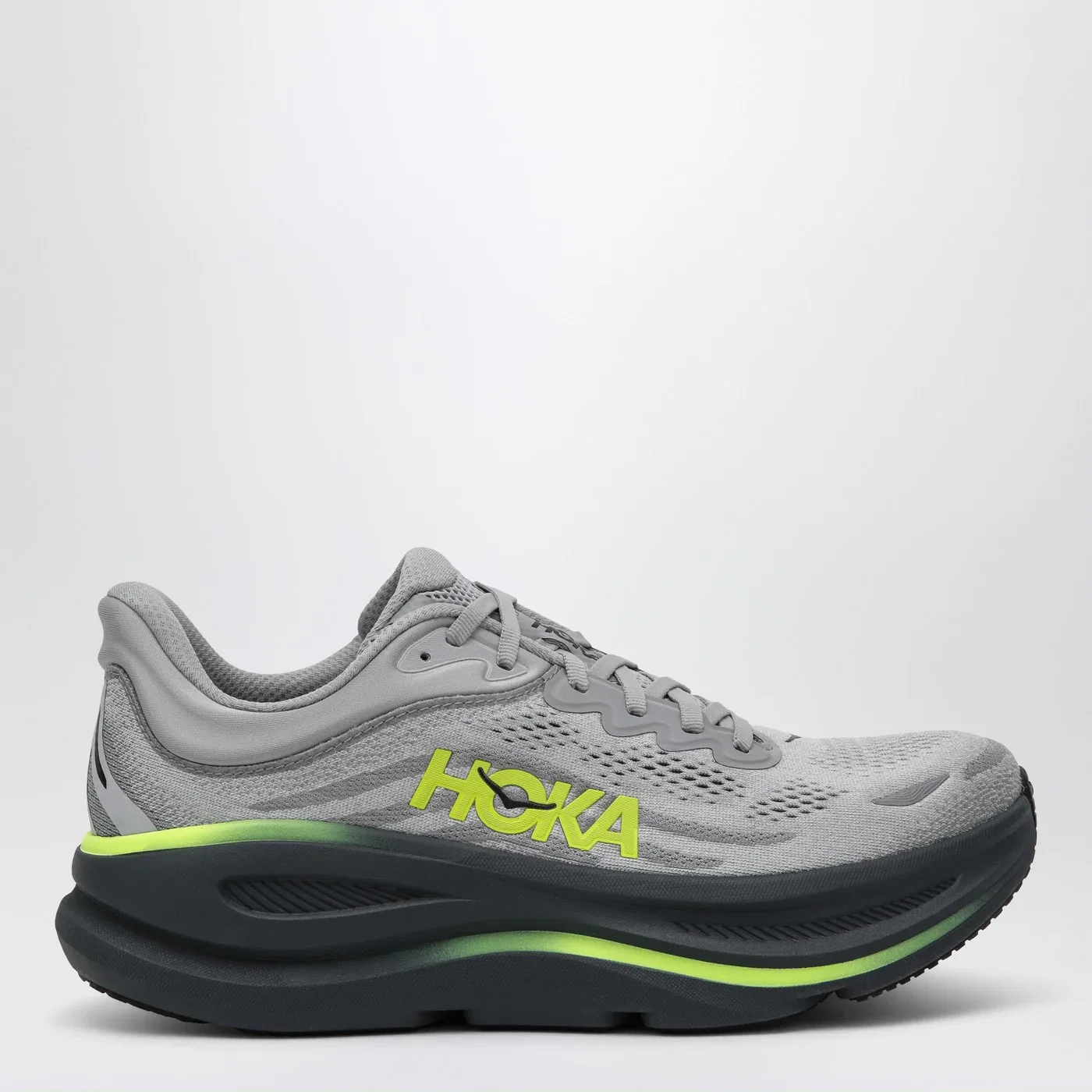 Hoka One One Bondi 9 Sneakers in Sturdust/Outer Orbit