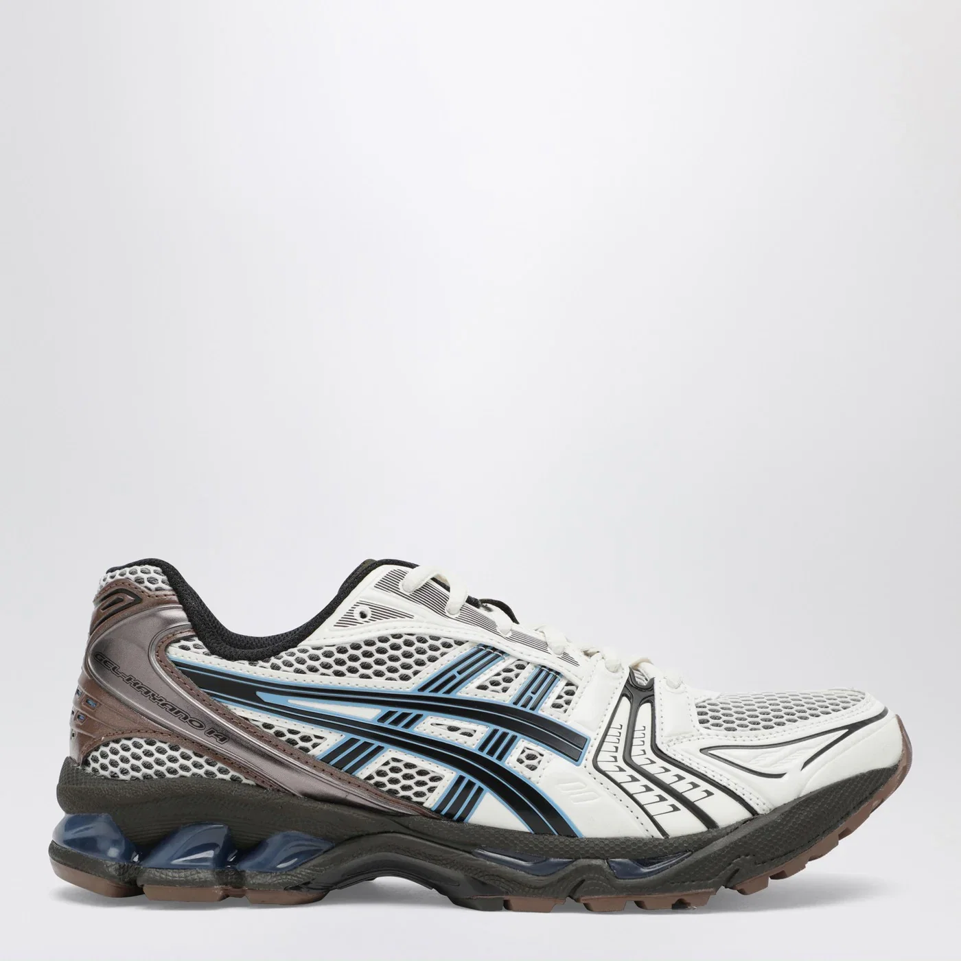ASICS Gel-Kayano 14 sneakers in Cream/Blue Coast