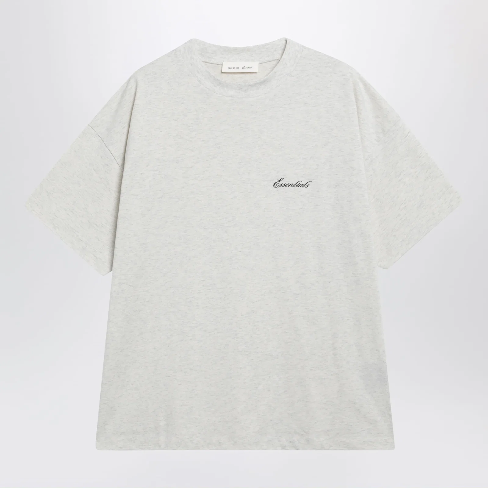 Fear of God Essentials Classic oat-colored cotton T-shirt