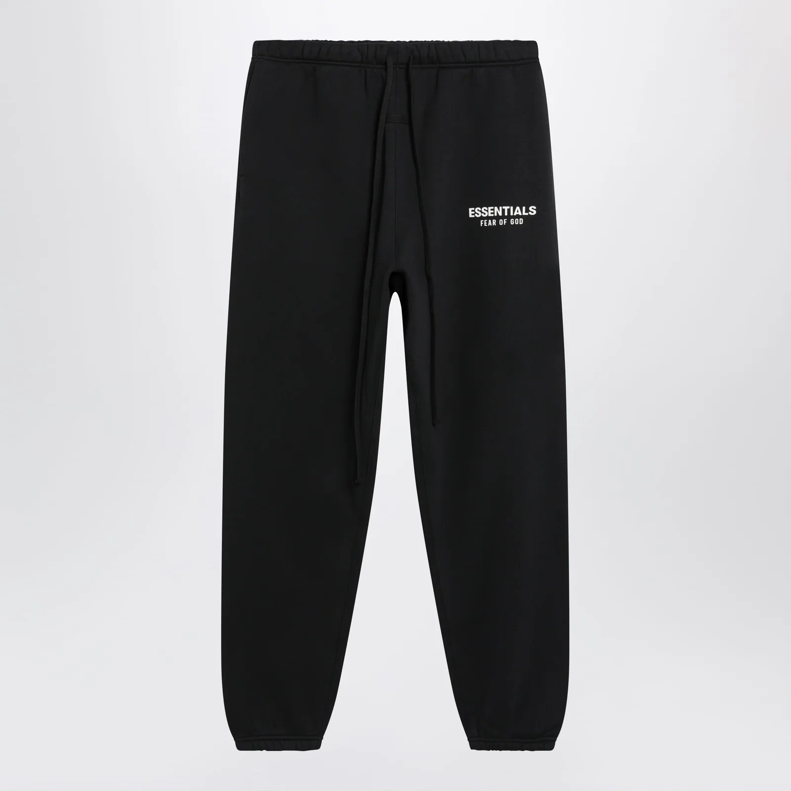 Fear of God Essentials Black cotton jogging trousers