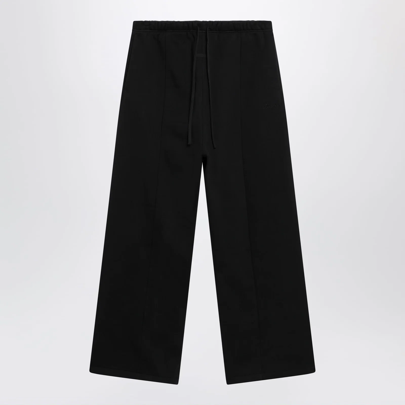 Fear of God Essentials Signature Lounge sweatpants in cotton fleece, black