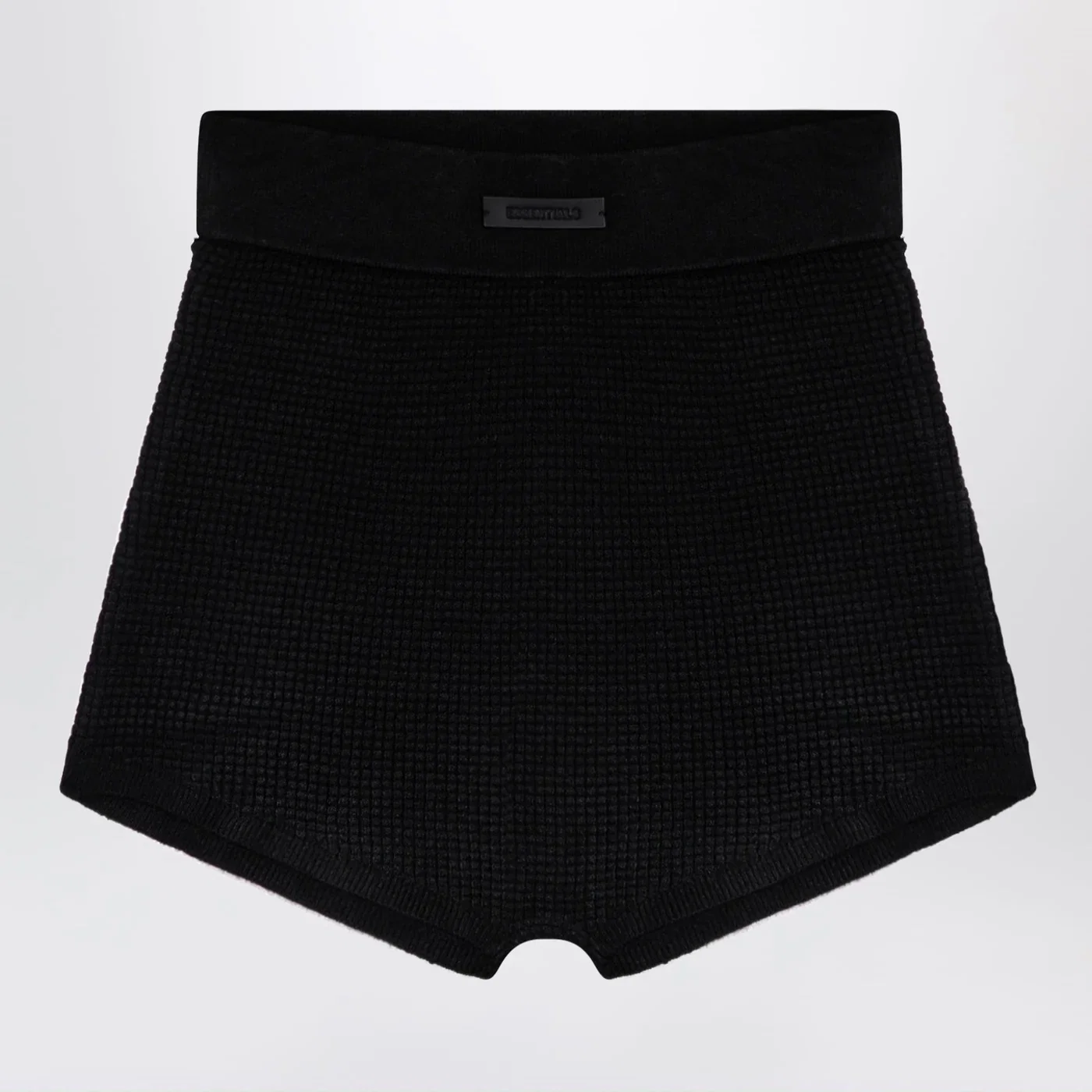 Fear of God Essentials Black Honeycomb Shorts