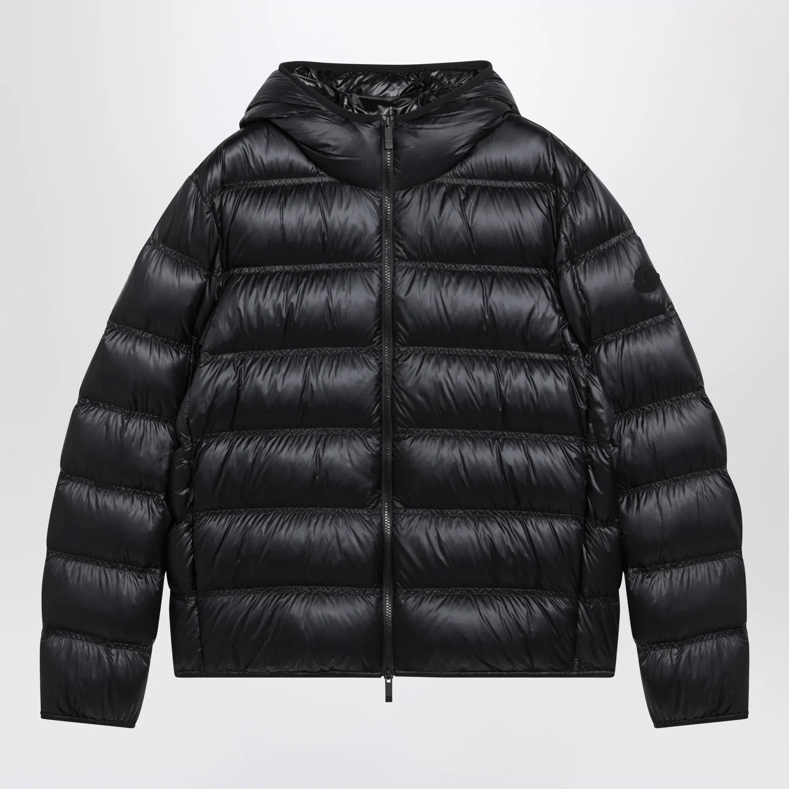 Moncler Guadiana hooded nylon down jacket in black