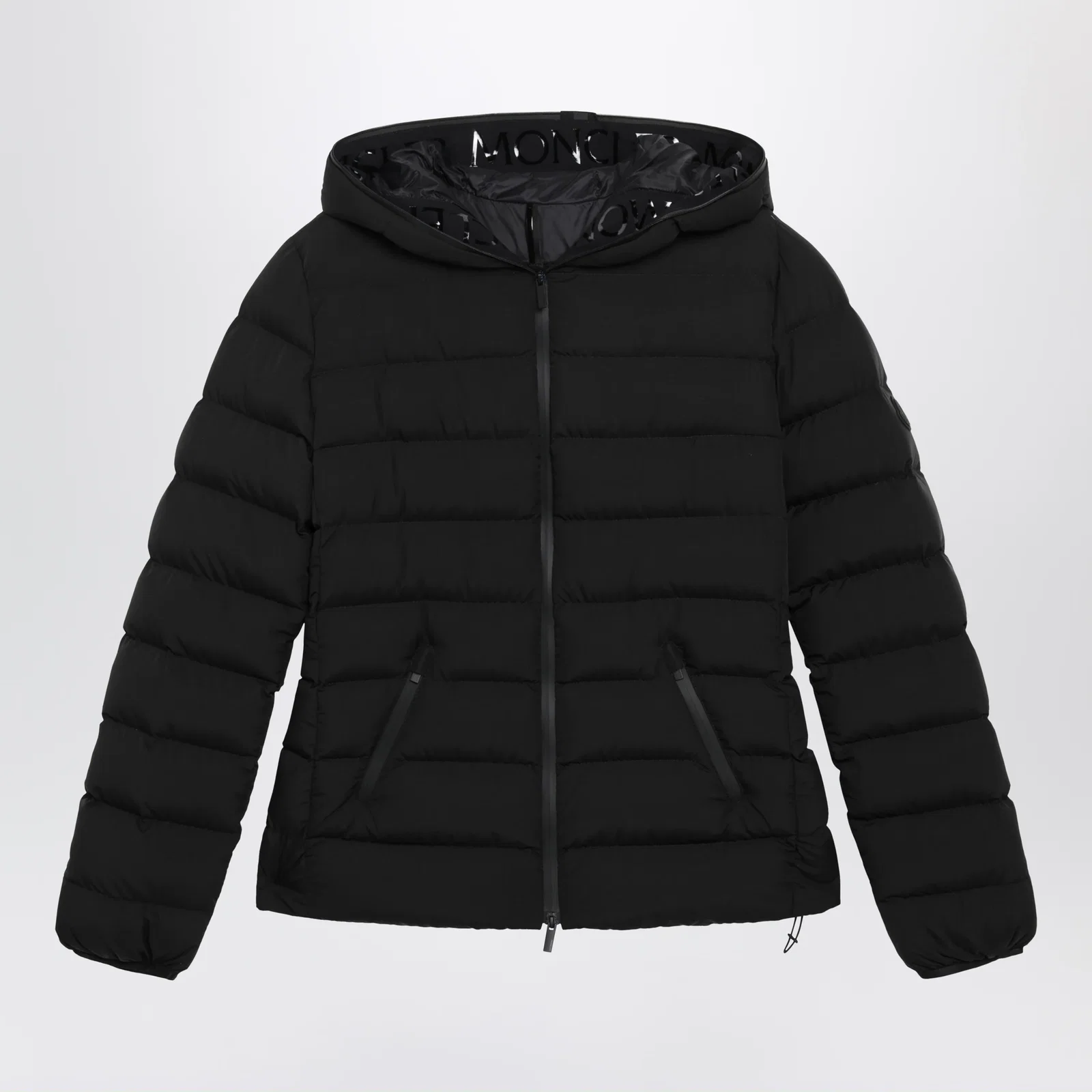 Moncler Black Herbe Short Down Jacket