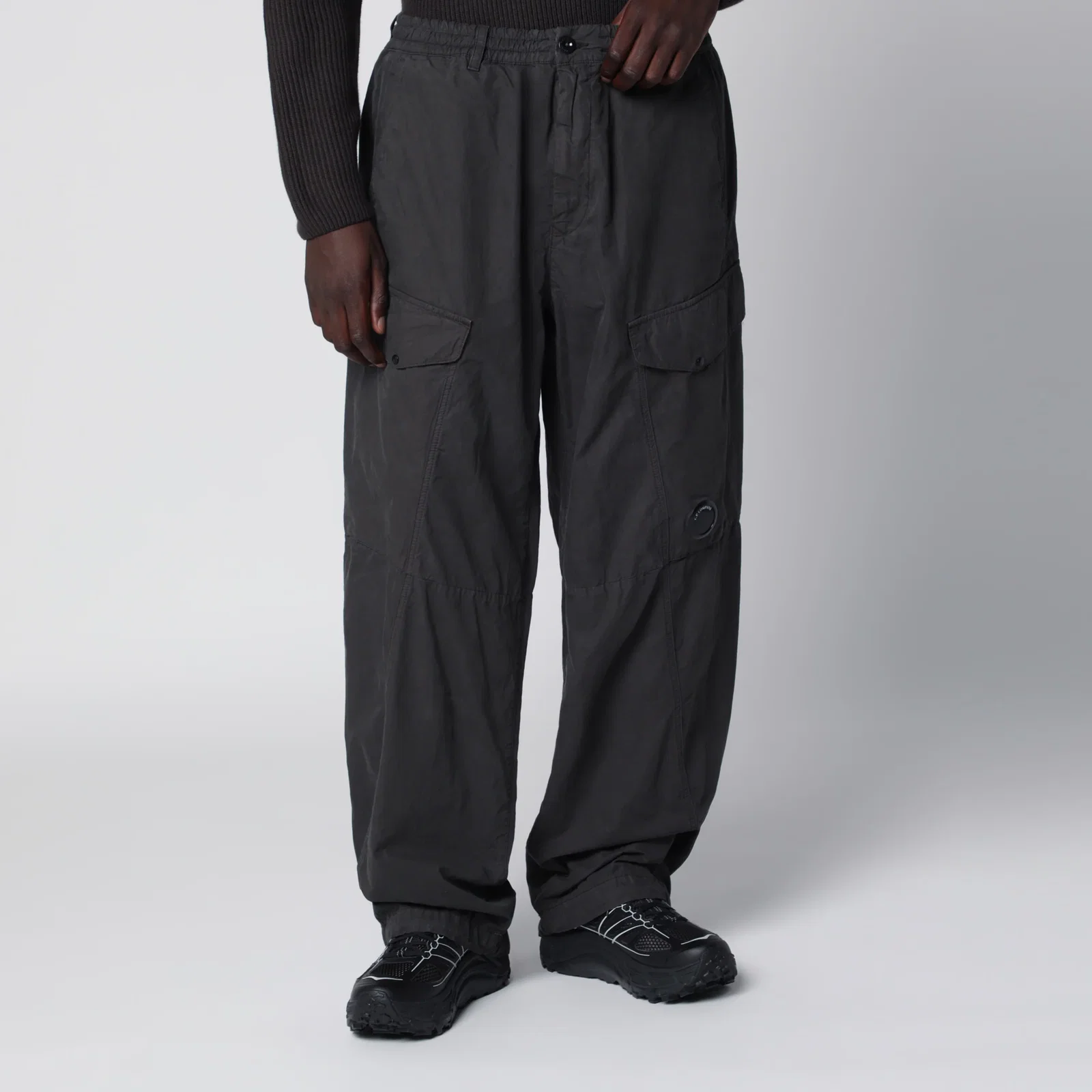 C.P. Company Dark grey cargo trousers