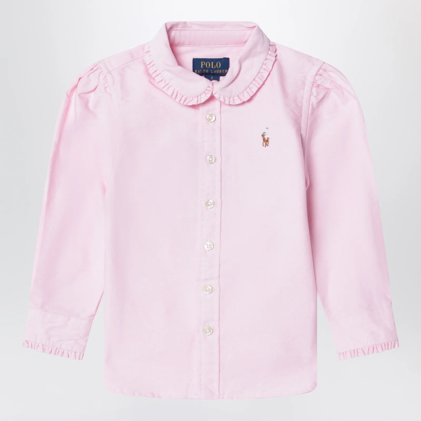 Polo Ralph Lauren Pink shirt with ruffles