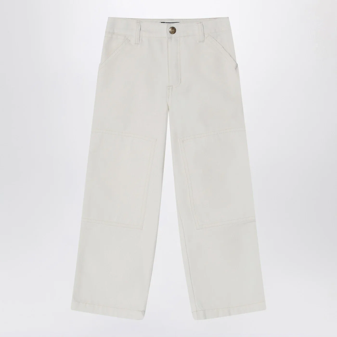 Polo Ralph Lauren White cotton trousers