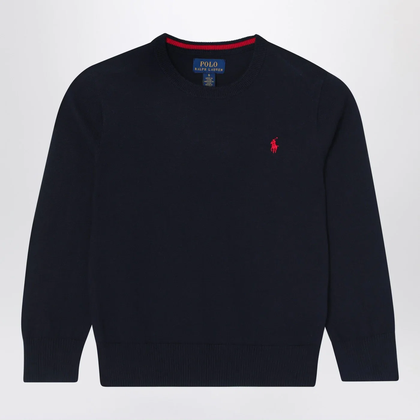 Polo Ralph Lauren Navy blue cotton sweater