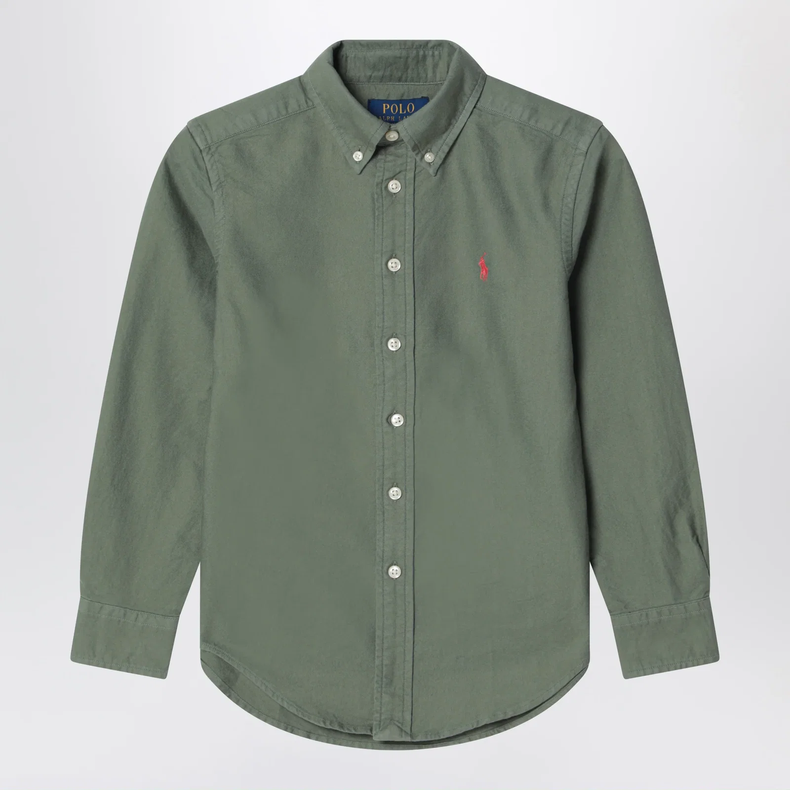 Polo Ralph Lauren Cargo green Classic-Fit Oxford shirt