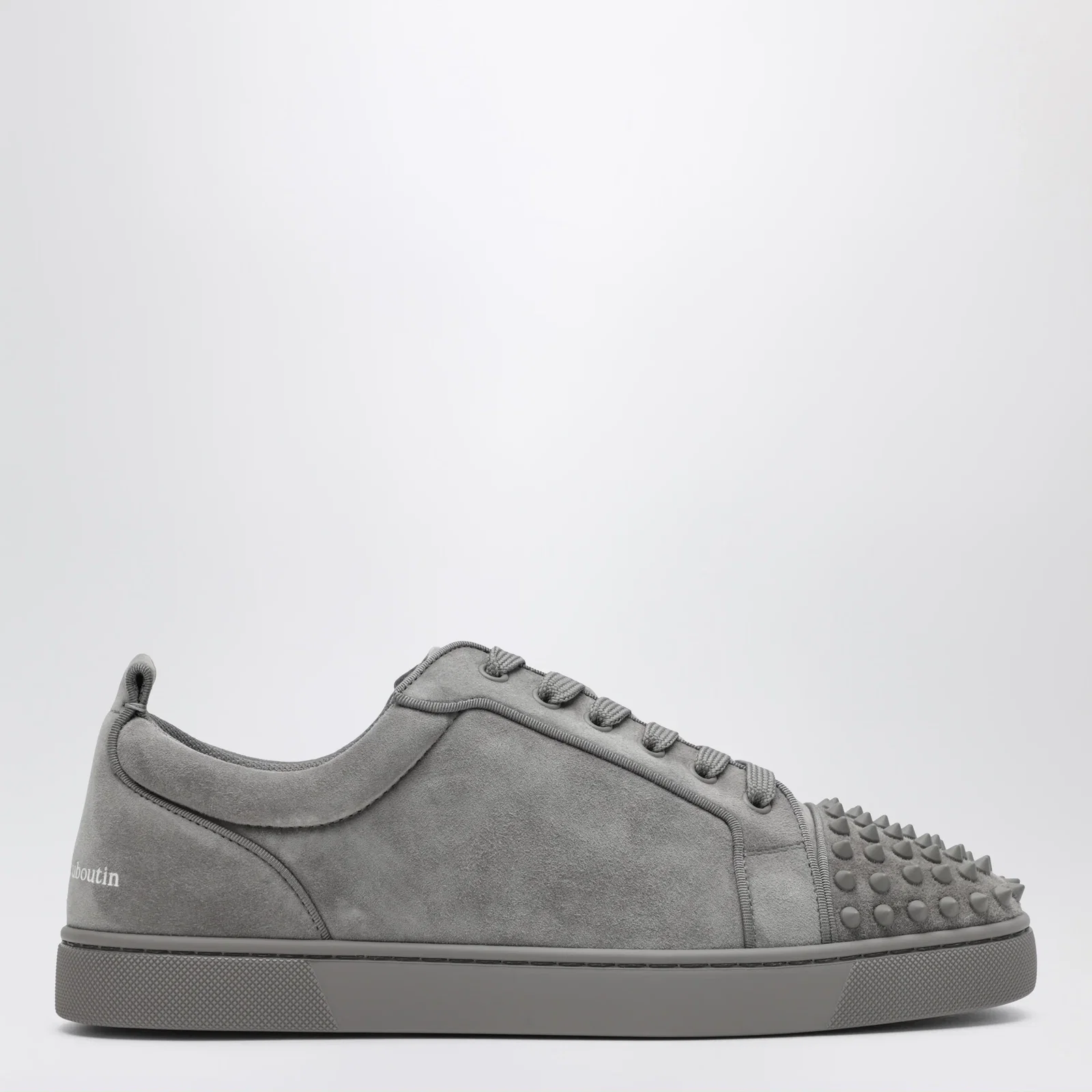 Christian Louboutin Louis Jr Spikes Canopy sneakers phantom grey