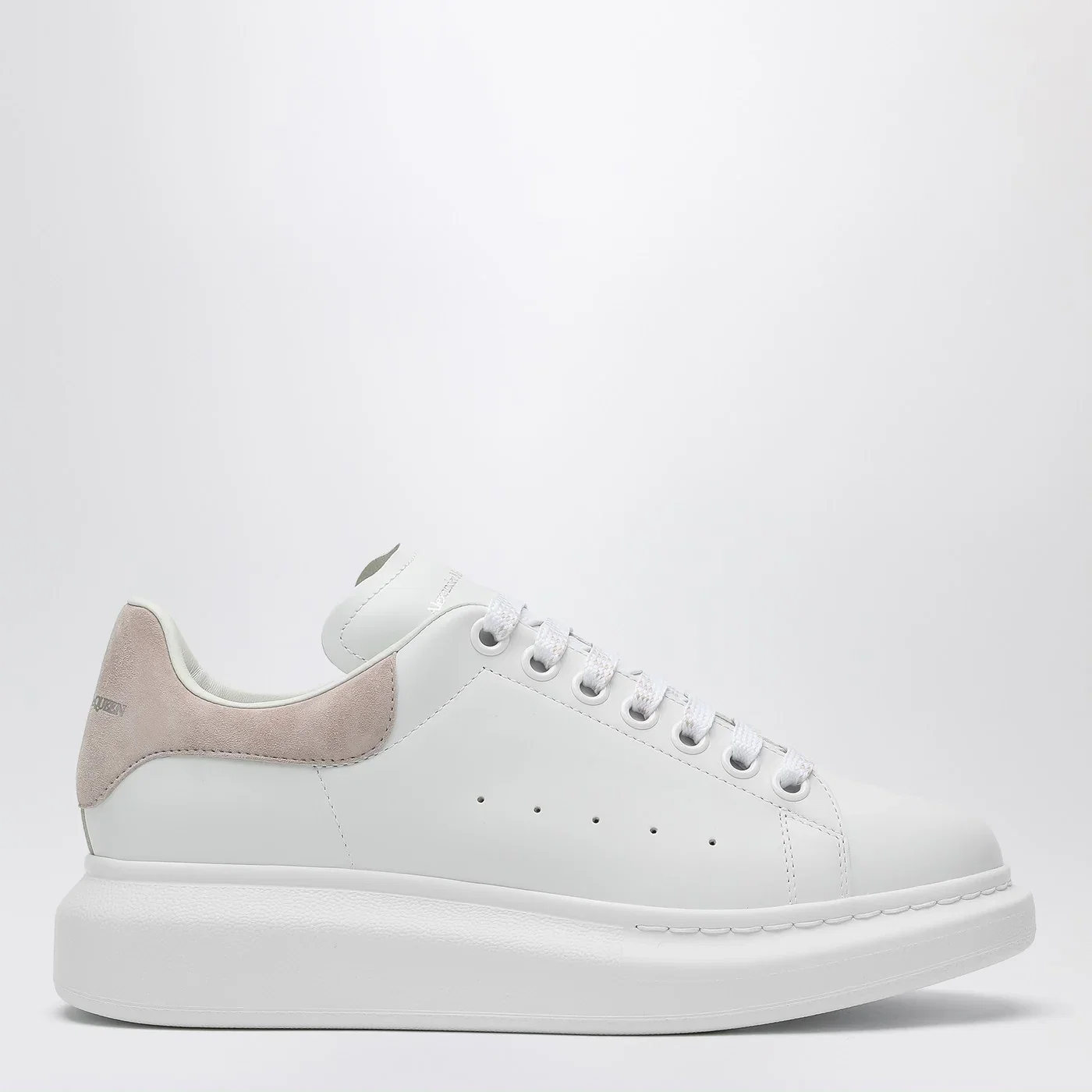 Alexander McQueen White and Patchouli Oversized Sneakers