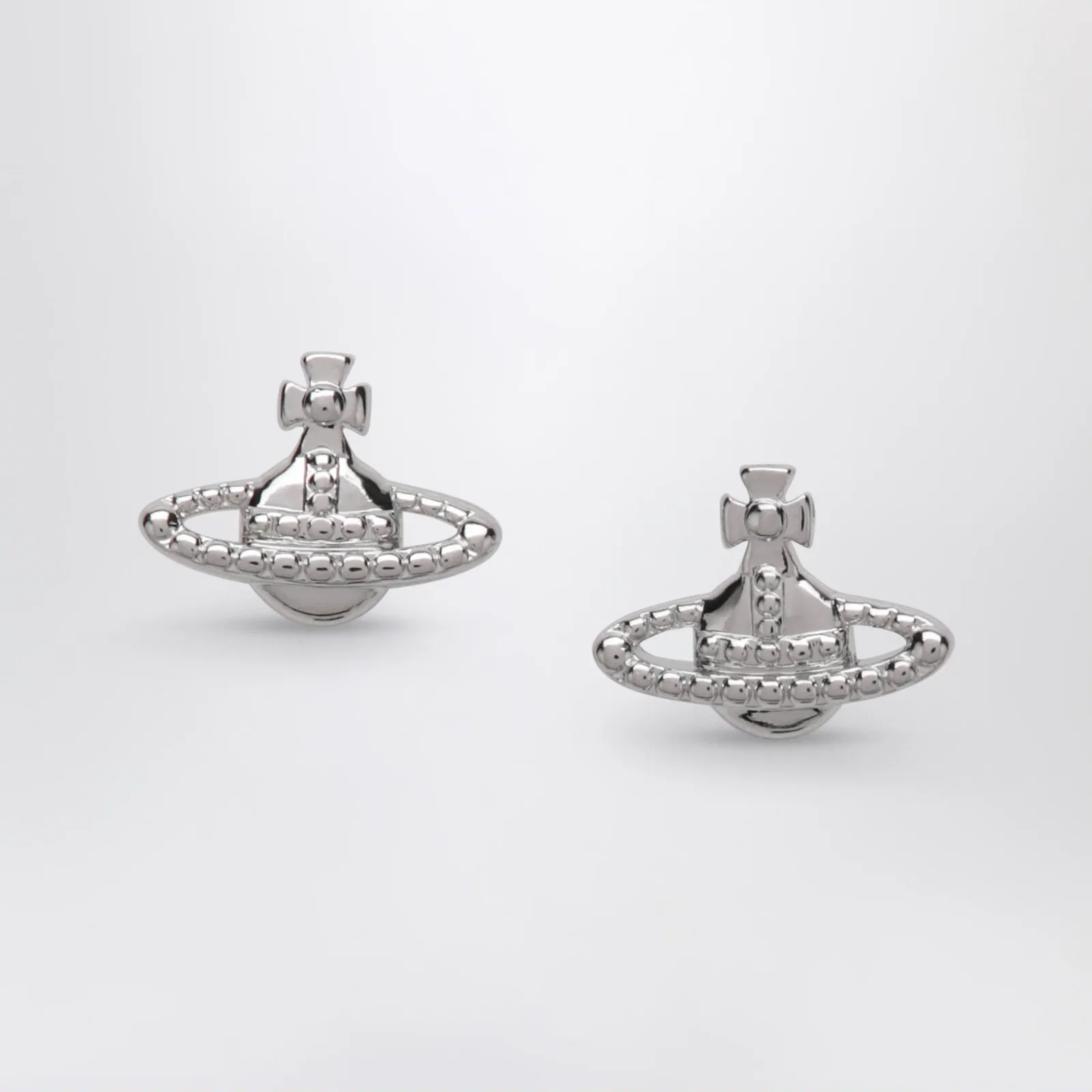 Vivienne Westwood Farah earrings in platinum