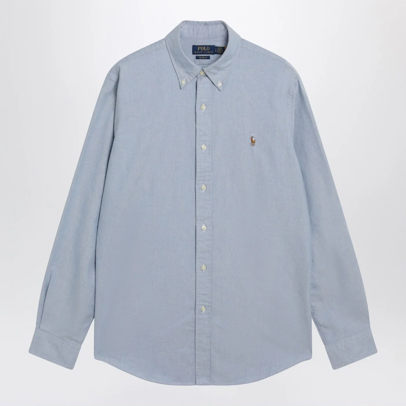 Polo Ralph Lauren Light blue Oxford shirt Custom-fit