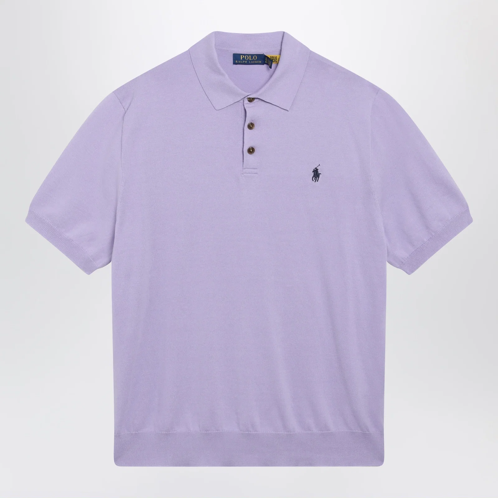 Polo Ralph Lauren Lilac cotton polo shirt
