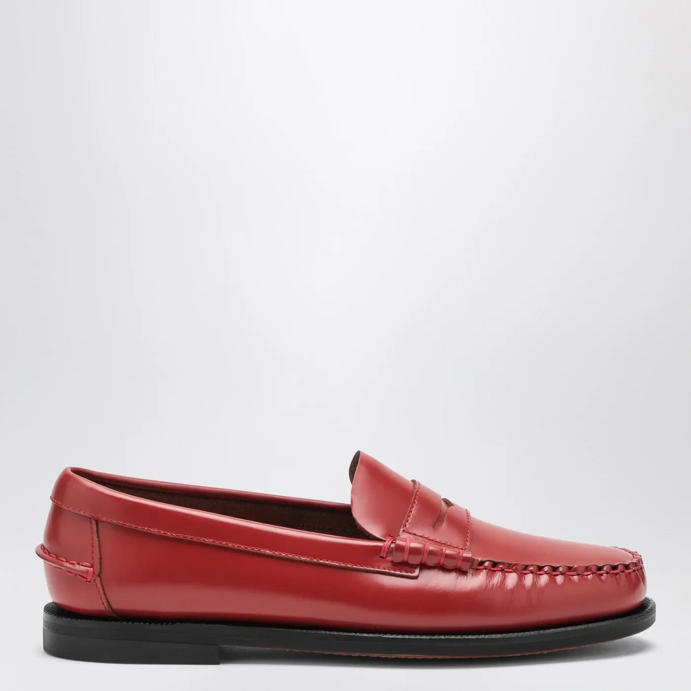 Sebago Classic Dan loafer red