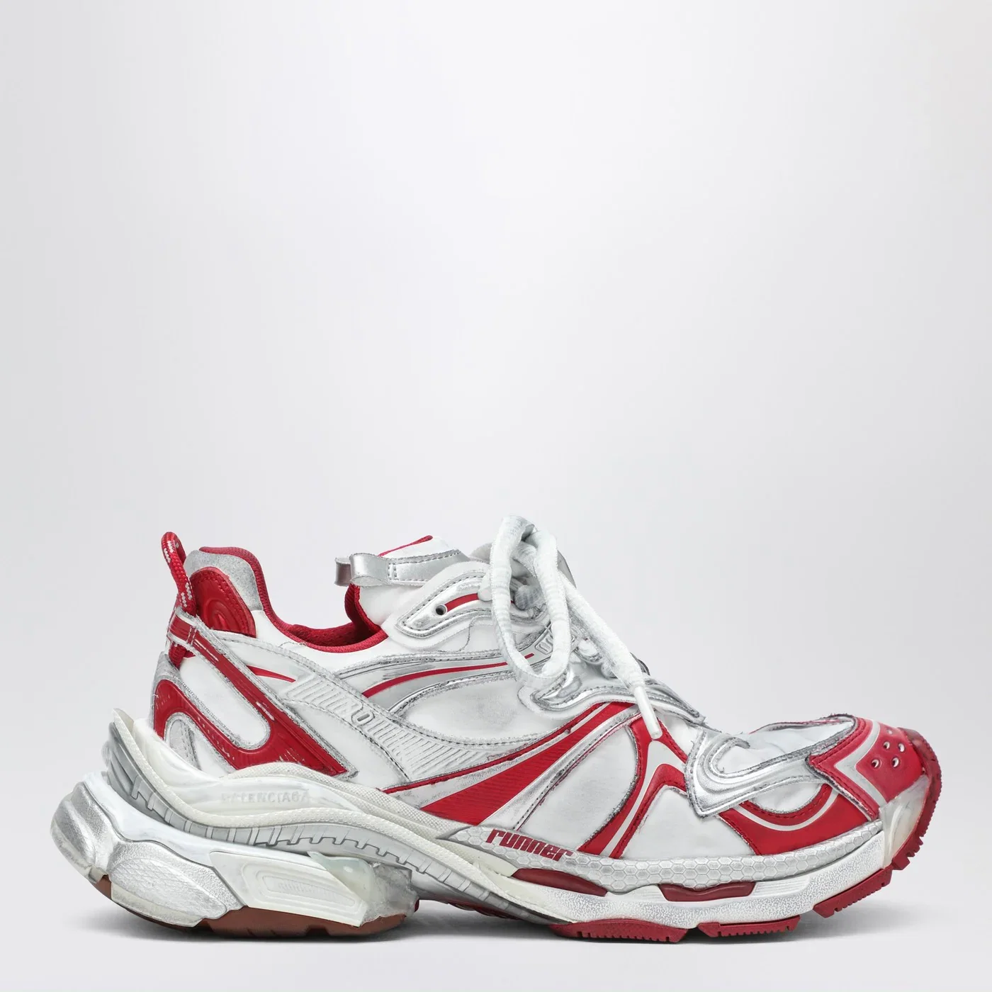 Balenciaga Runner 2.0 white/grey/red Sneakers