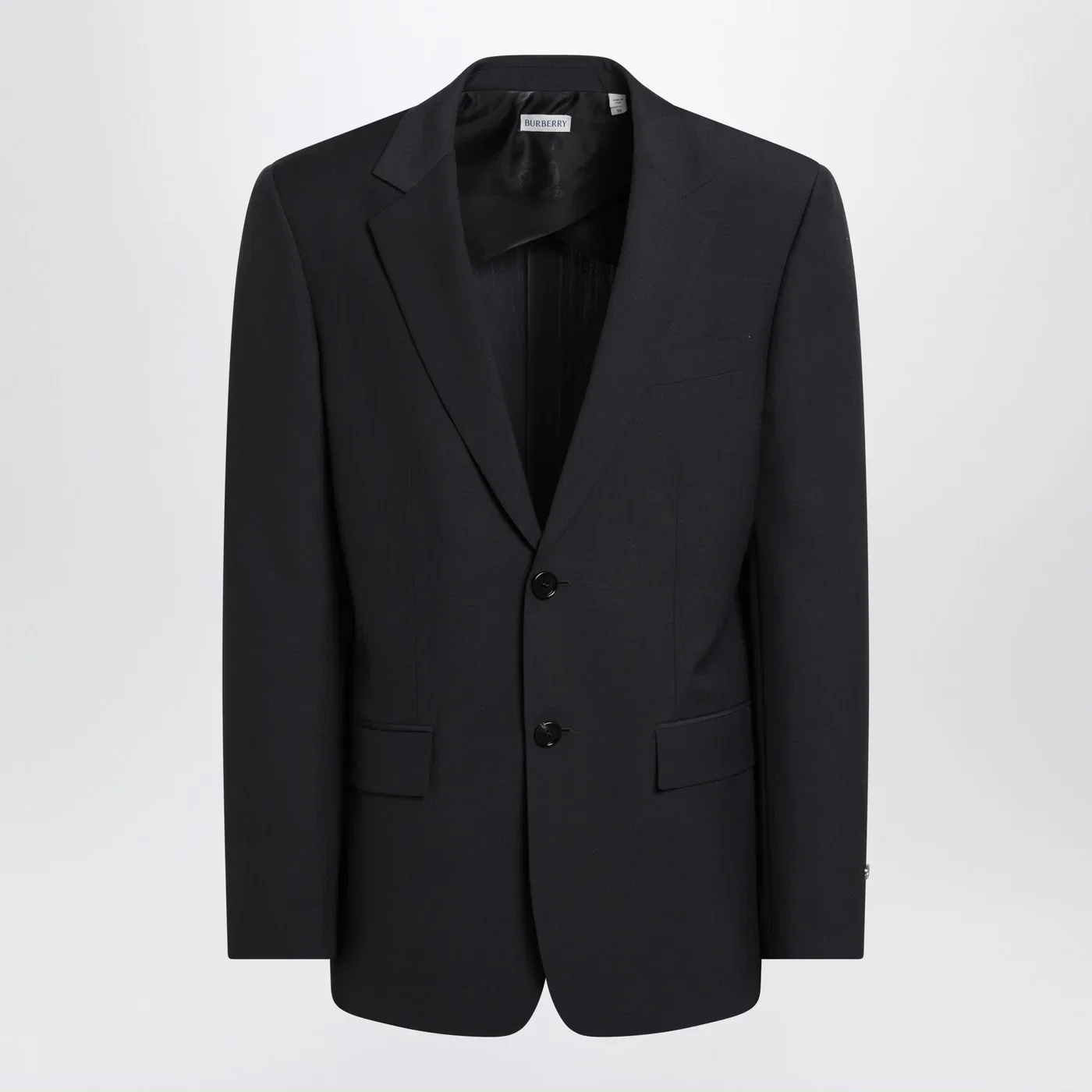 Burberry Navy blue wool blend jacket