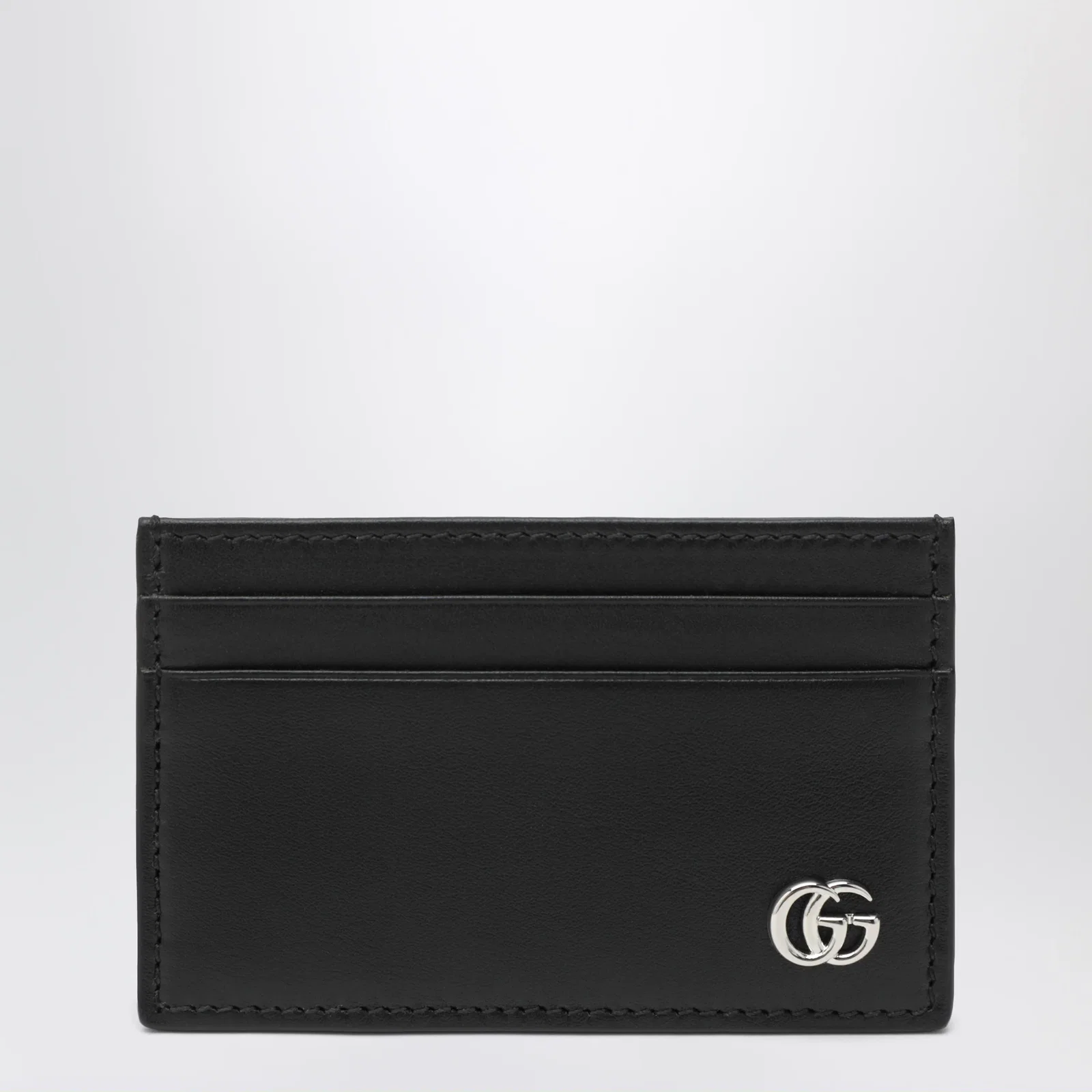 GUCCI Black GG Marmont Card Holder
