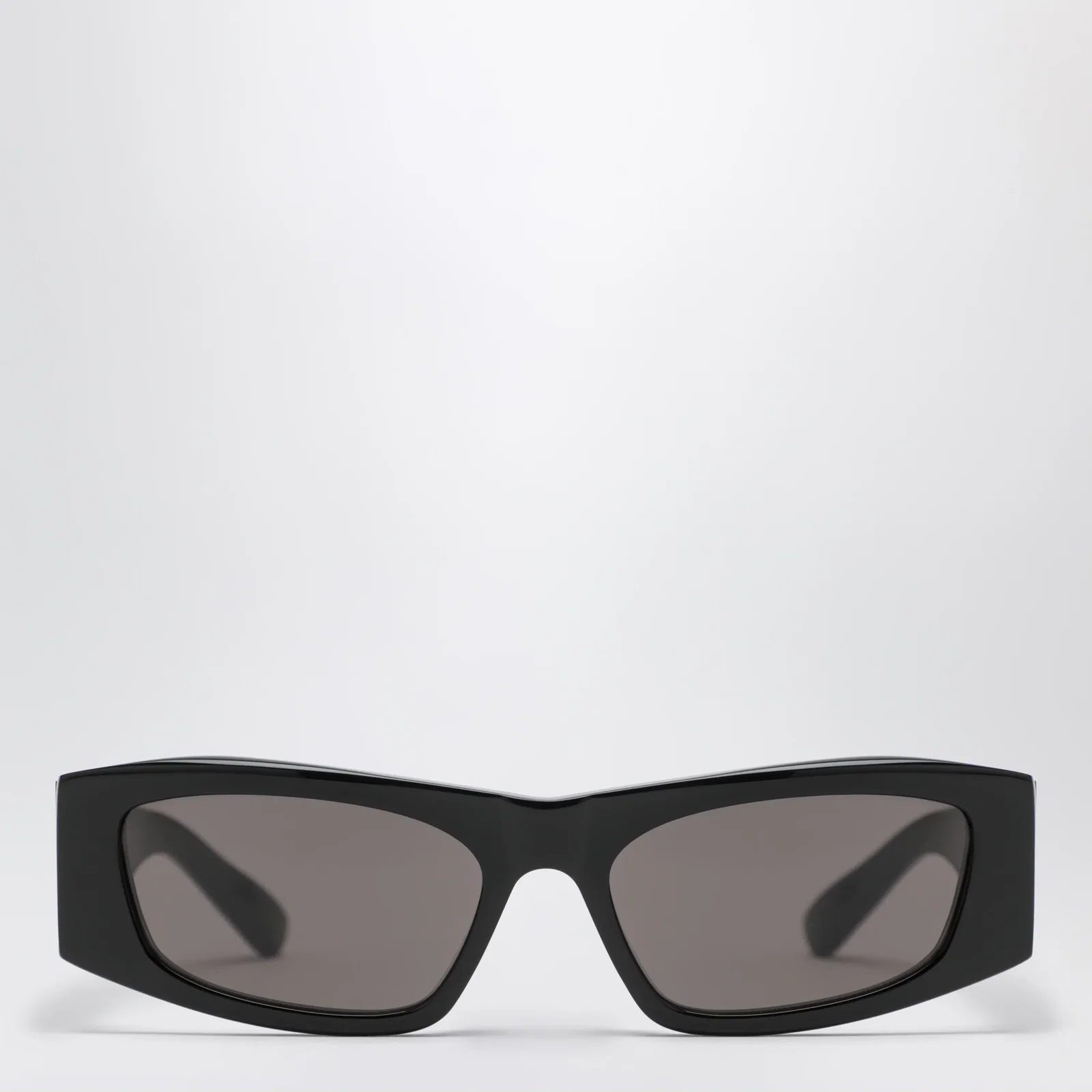 Balenciaga Nano rectangular black sunglasses