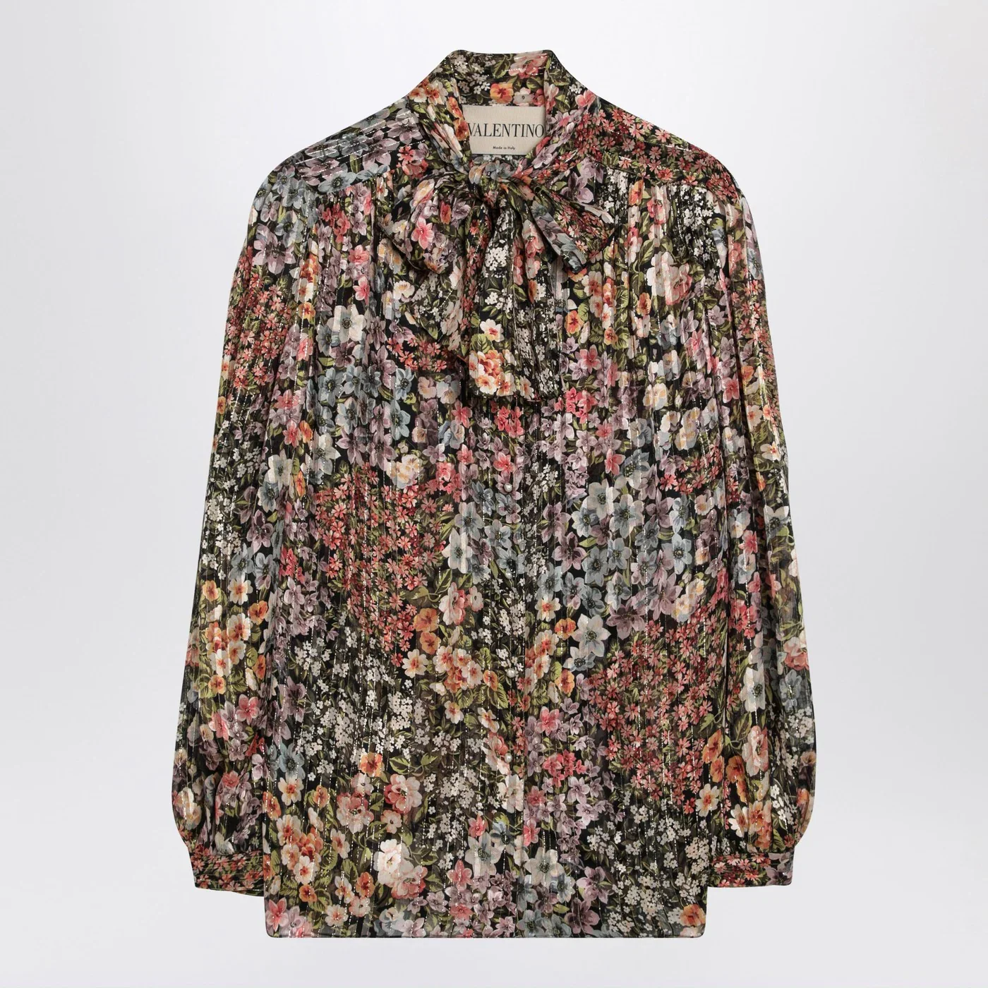 Valentino Silk blouse with floral print