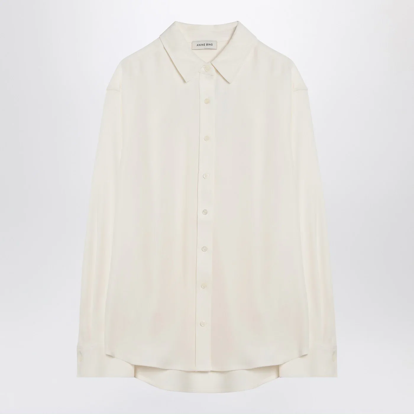 ANINE BING Ivory Braxton shirt