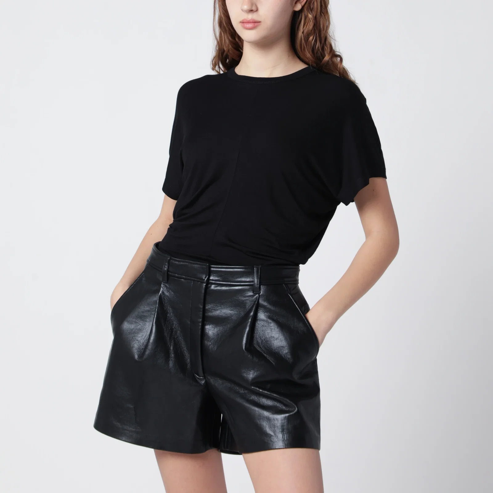 ANINE BING Zadig black T-shirt