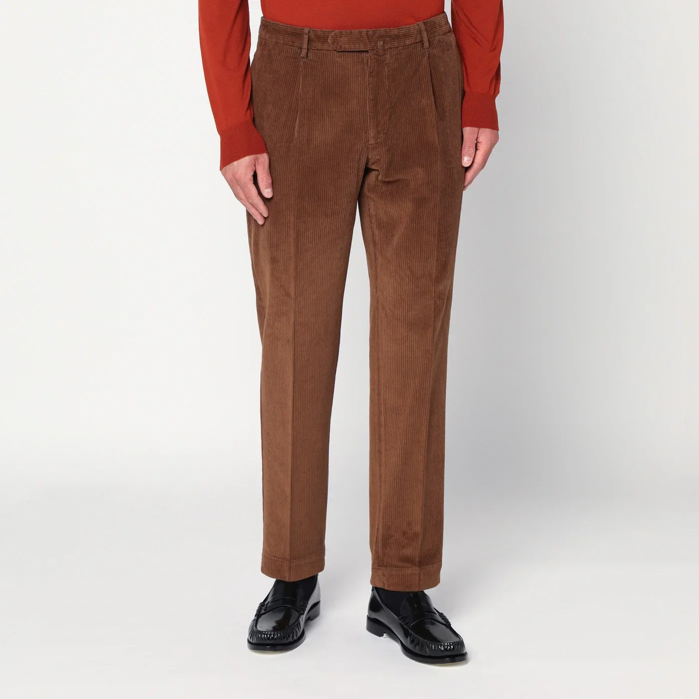 Santaniello Brown corduroy pants