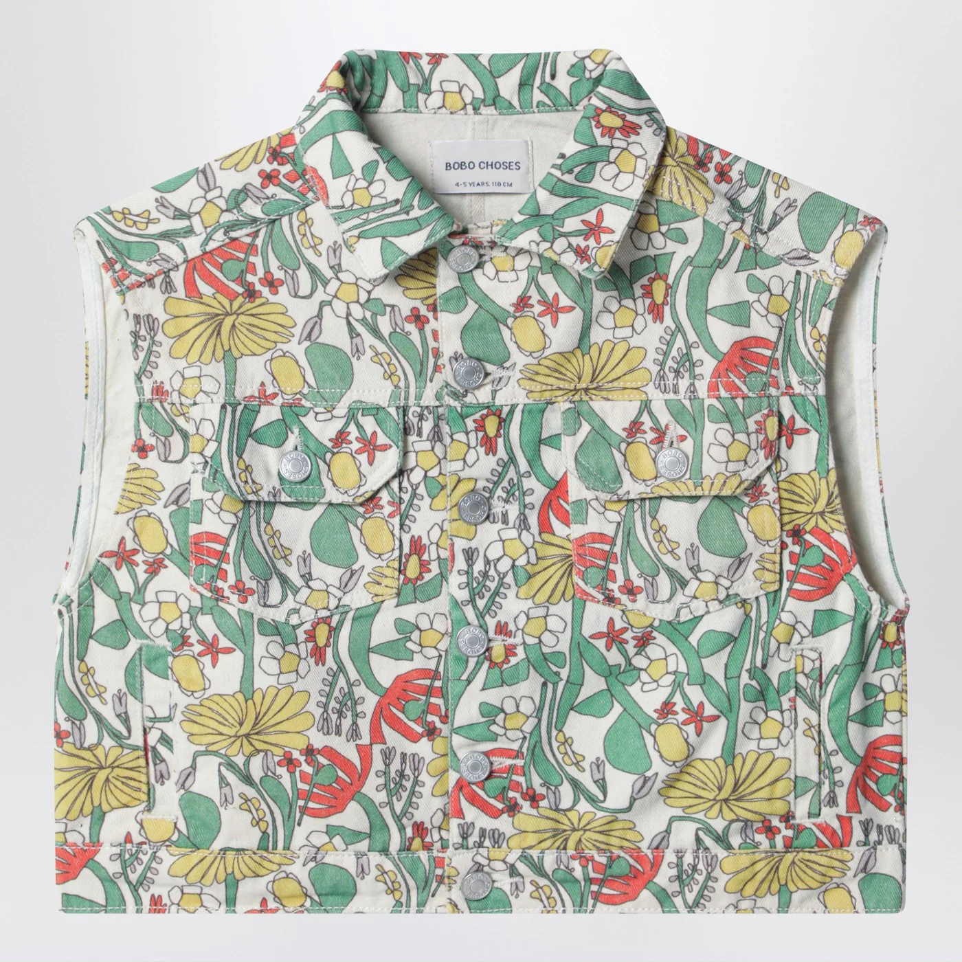 Bobo Choses Herbalist cotton vest