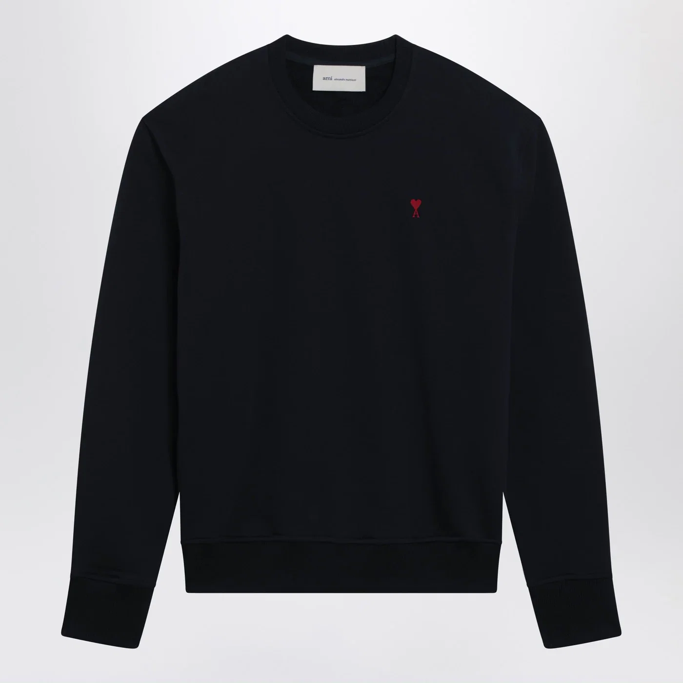 Ami Paris Ami De Coeur midnight blue sweatshirt