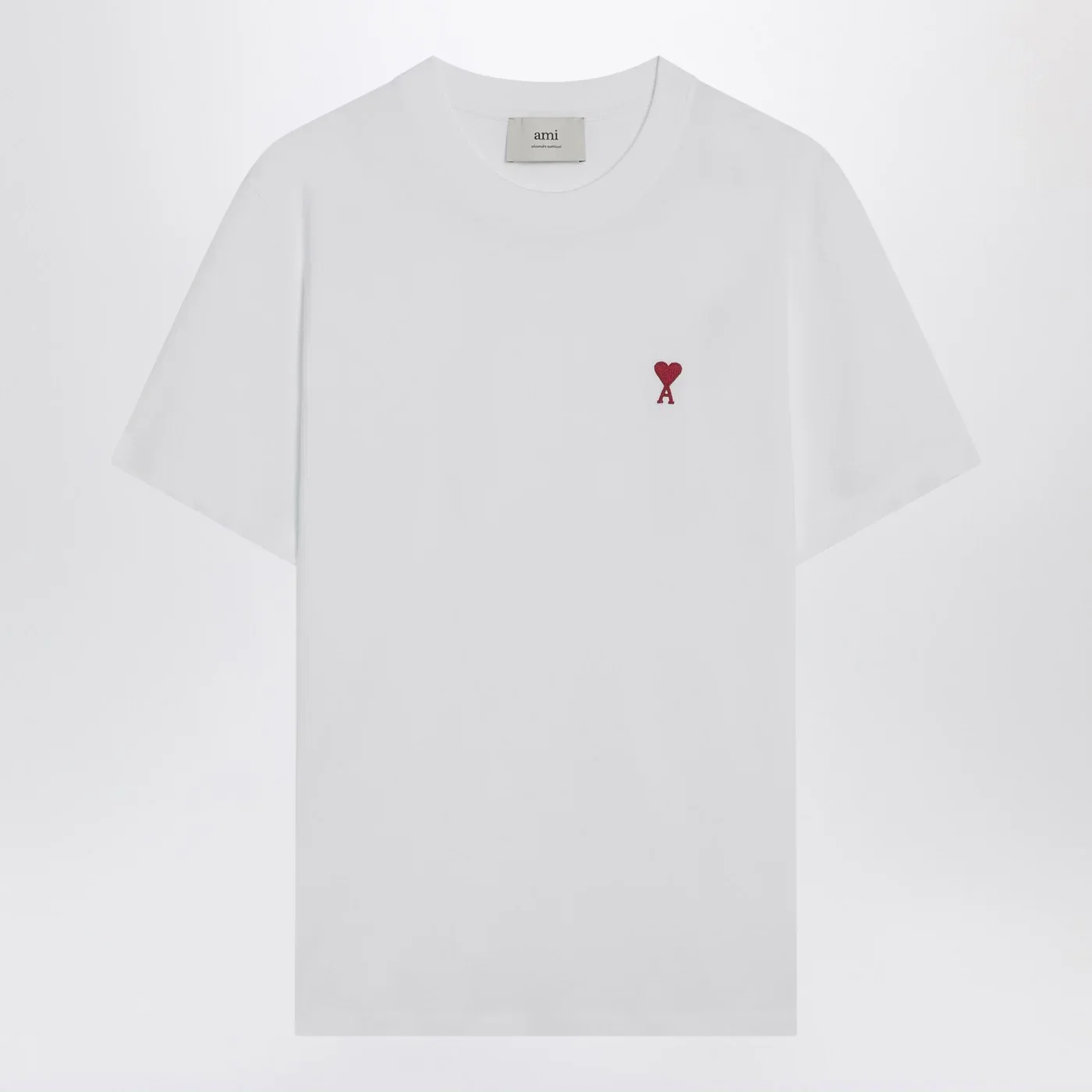 Ami Paris Ami De Coeur white T-shirt
