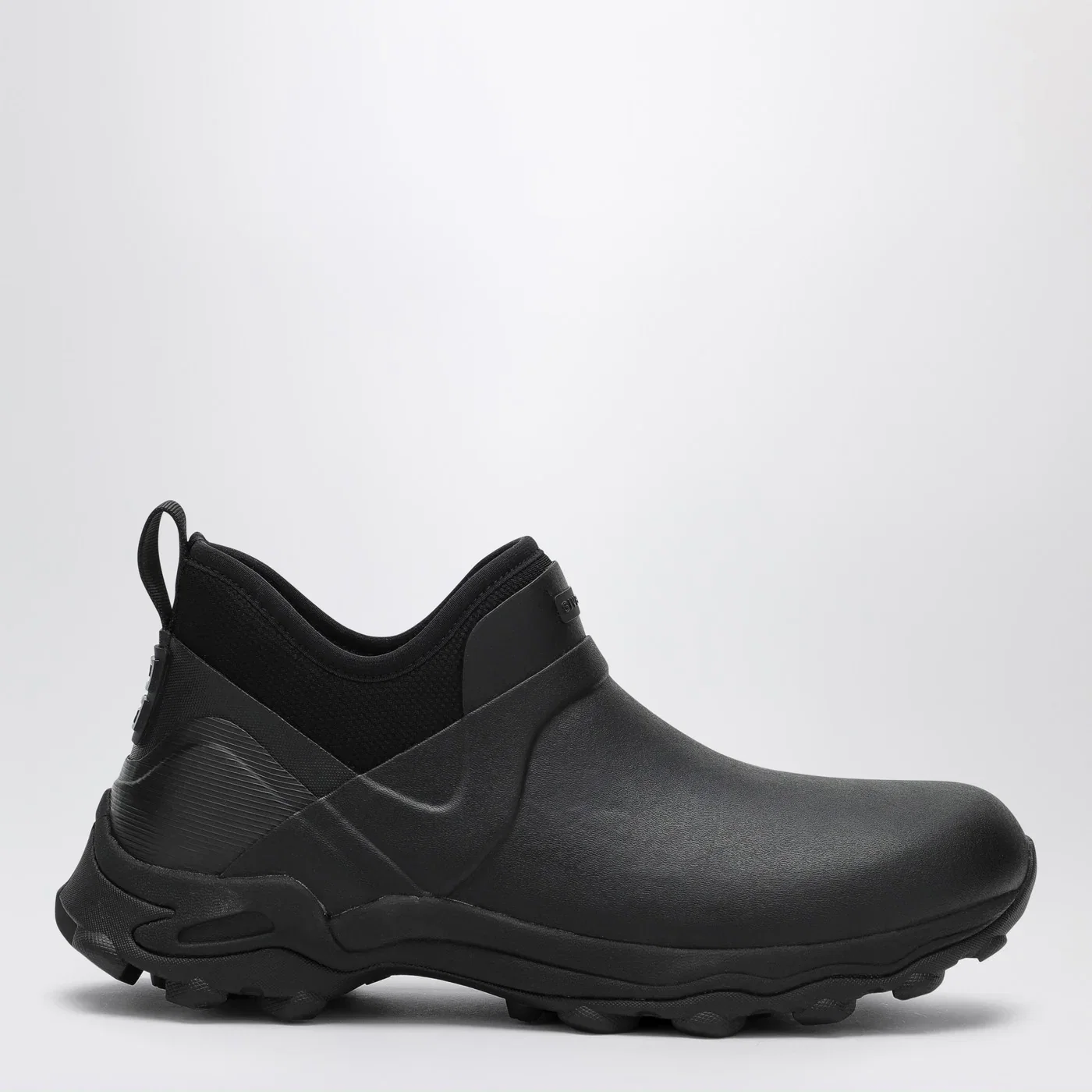 Givenchy Black Bogs rubber chelsea boots