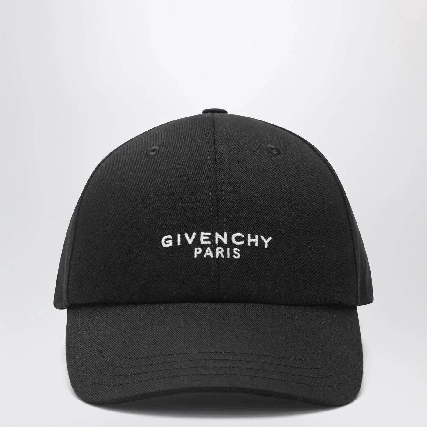 Givenchy Black baseball cap with logo