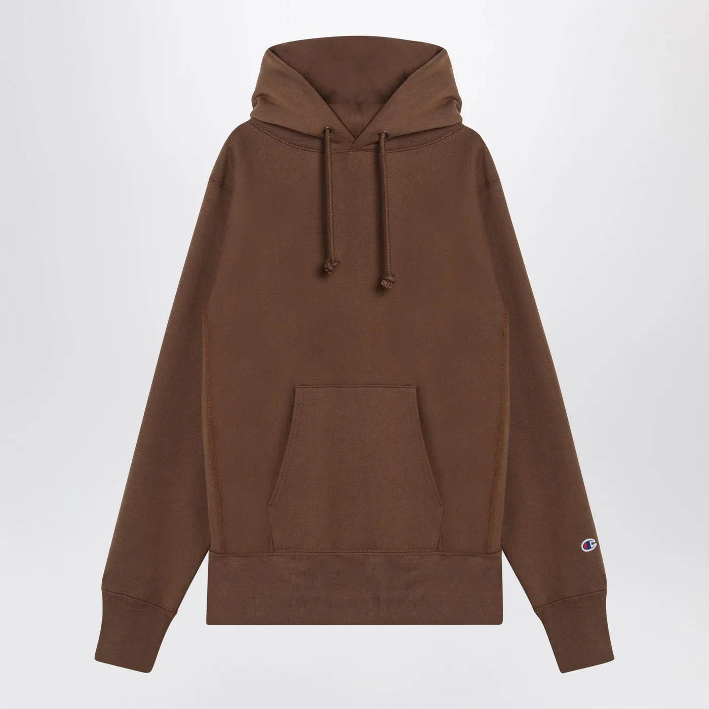 Champion Brown cotton hoodie