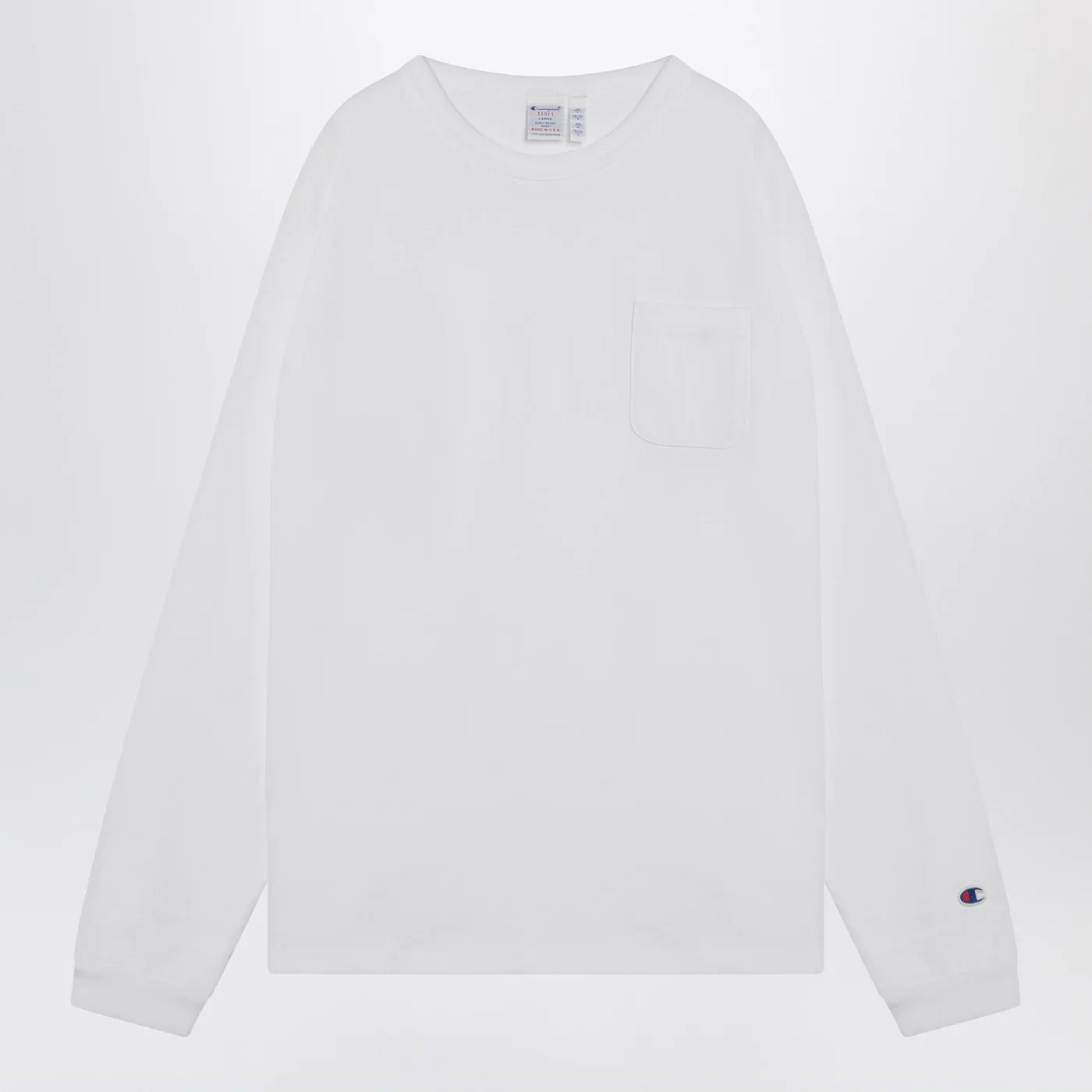 Champion White long-sleeved T-shirt