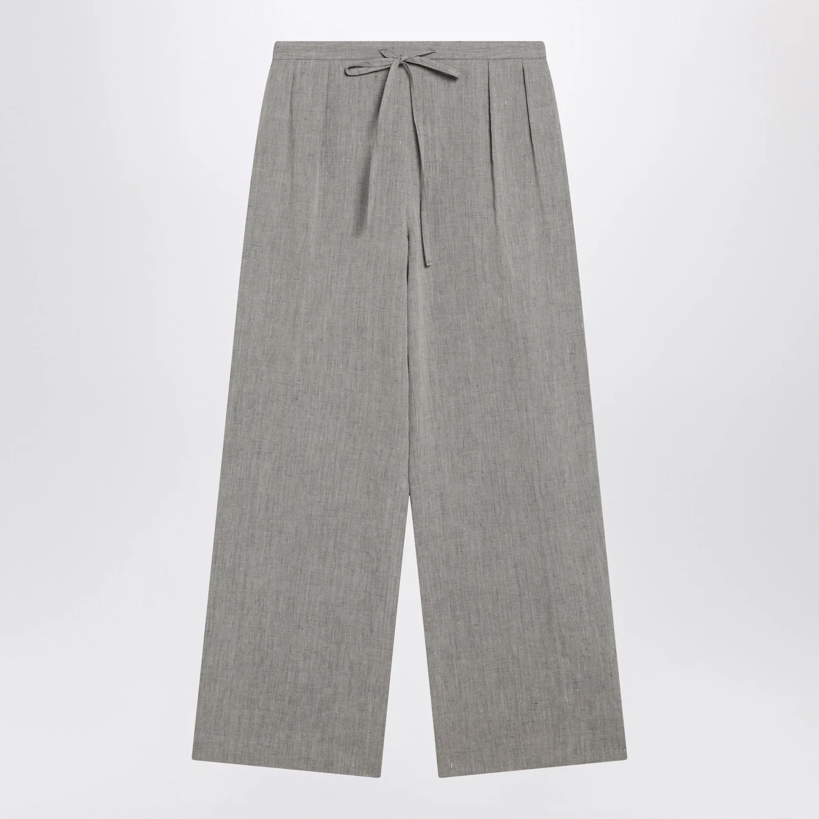 LouLou De Saison Grey Clark Pleated Trousers