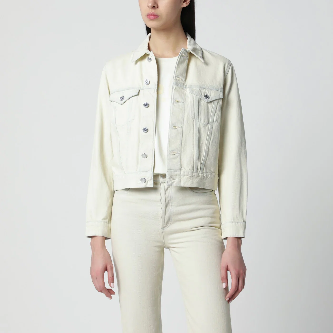 A.P.C. White denim jacket