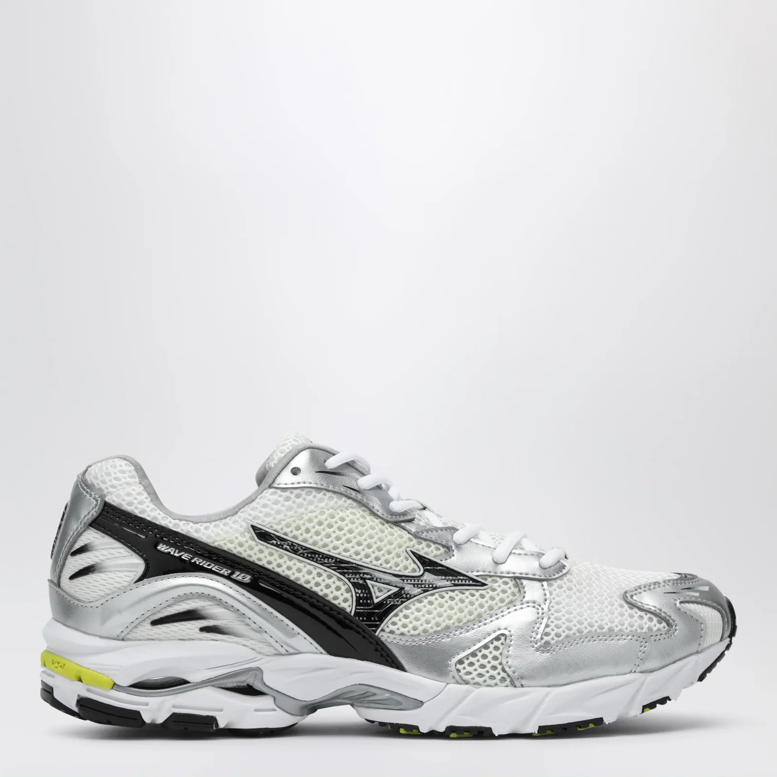 Mizuno Sneakers SLWave Rider 10 Snow White/Black/Sylvan green