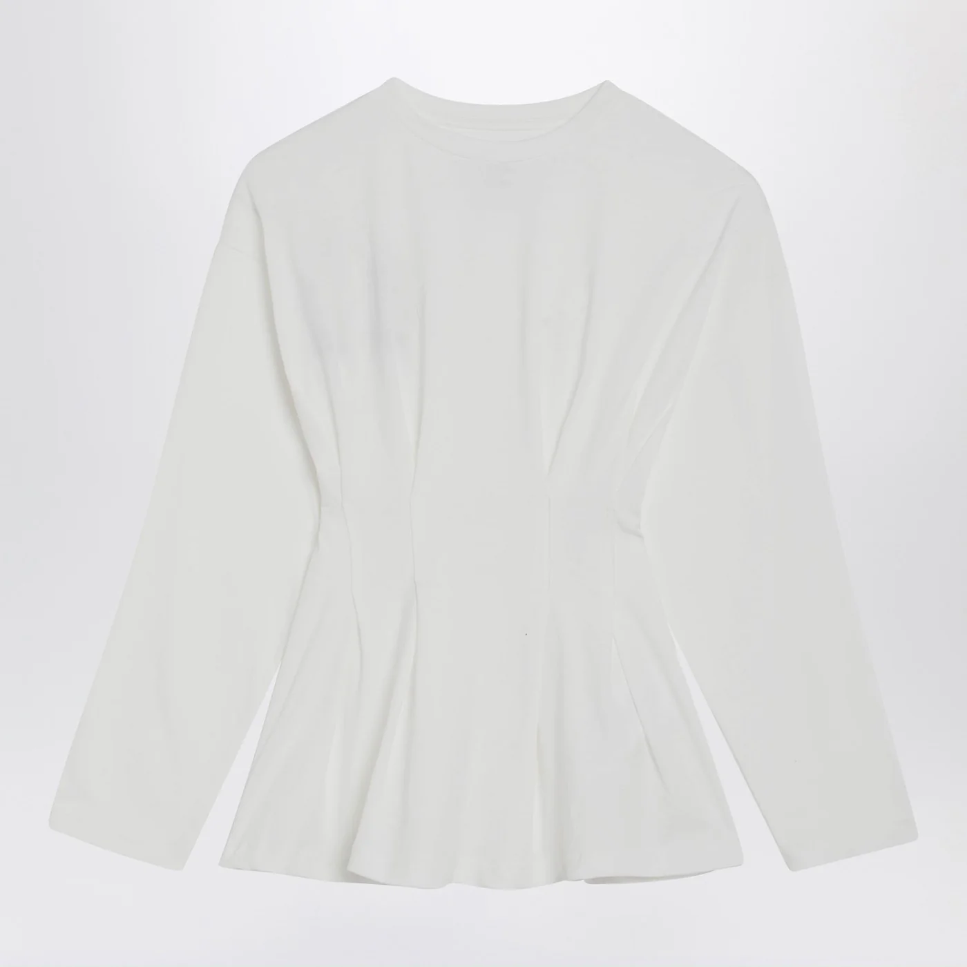 Douuod James sweater in ivory cotton