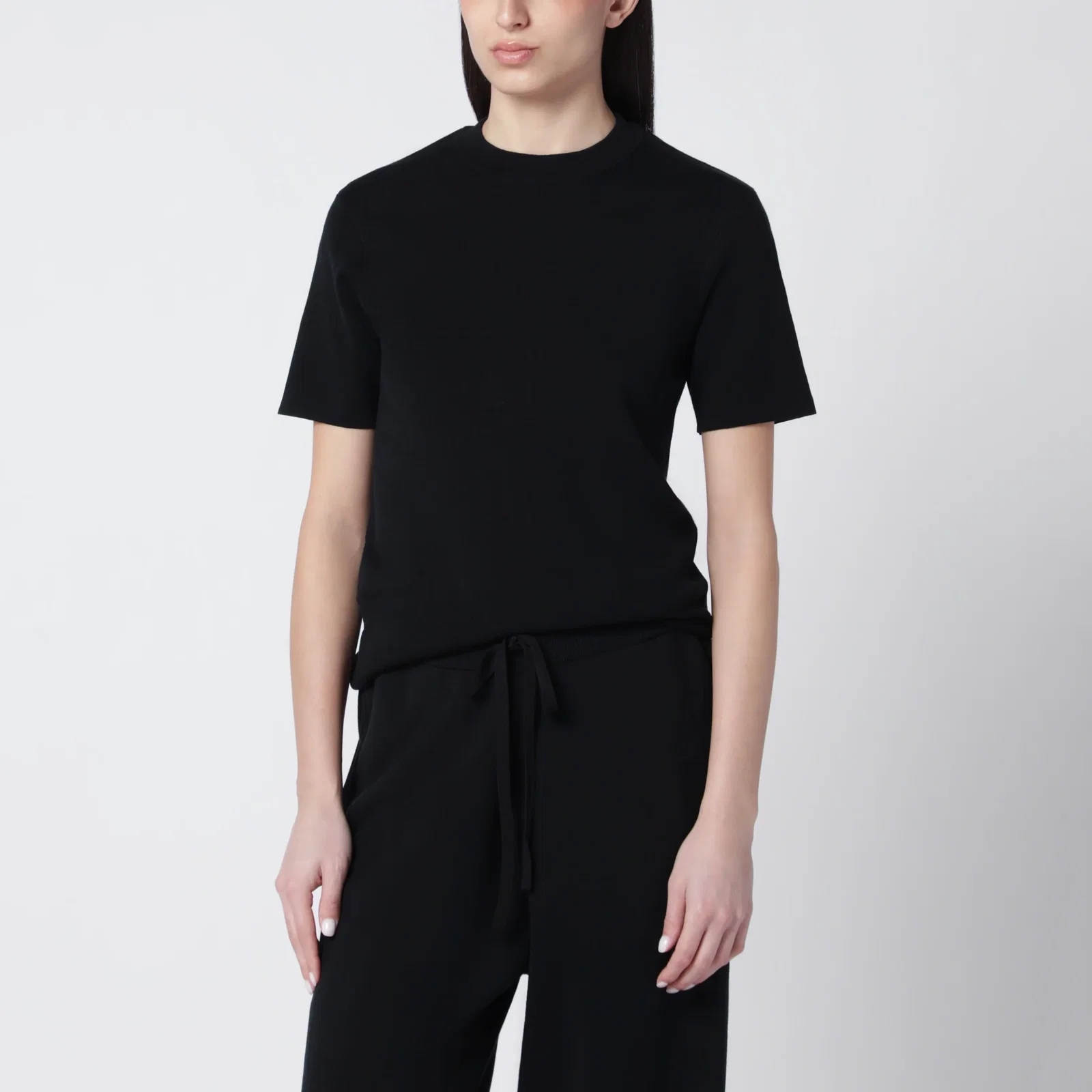 Entire Studios Black Cotton T-Shirt