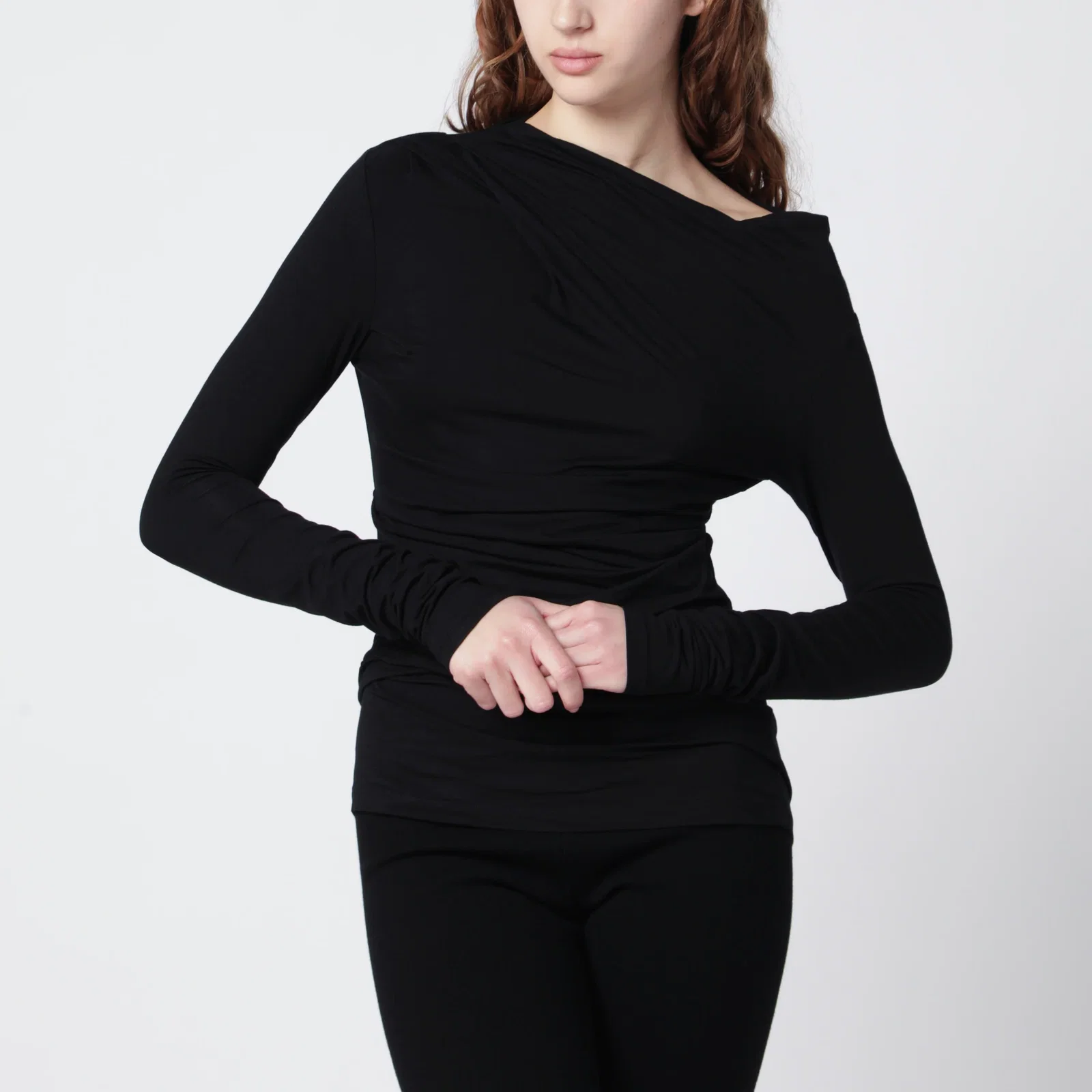 Entire Studios Black twist top